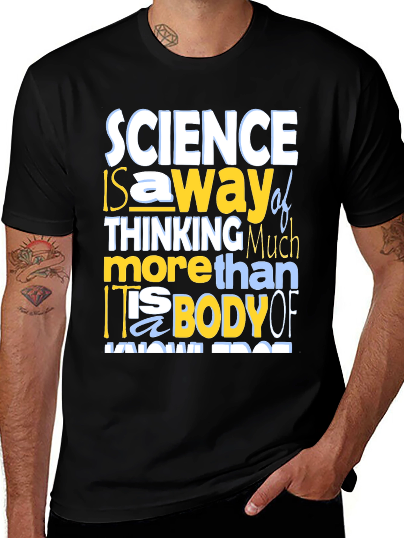 Variant 12 of Science Thinking T-Shirt - Mens Crew Neck Tee