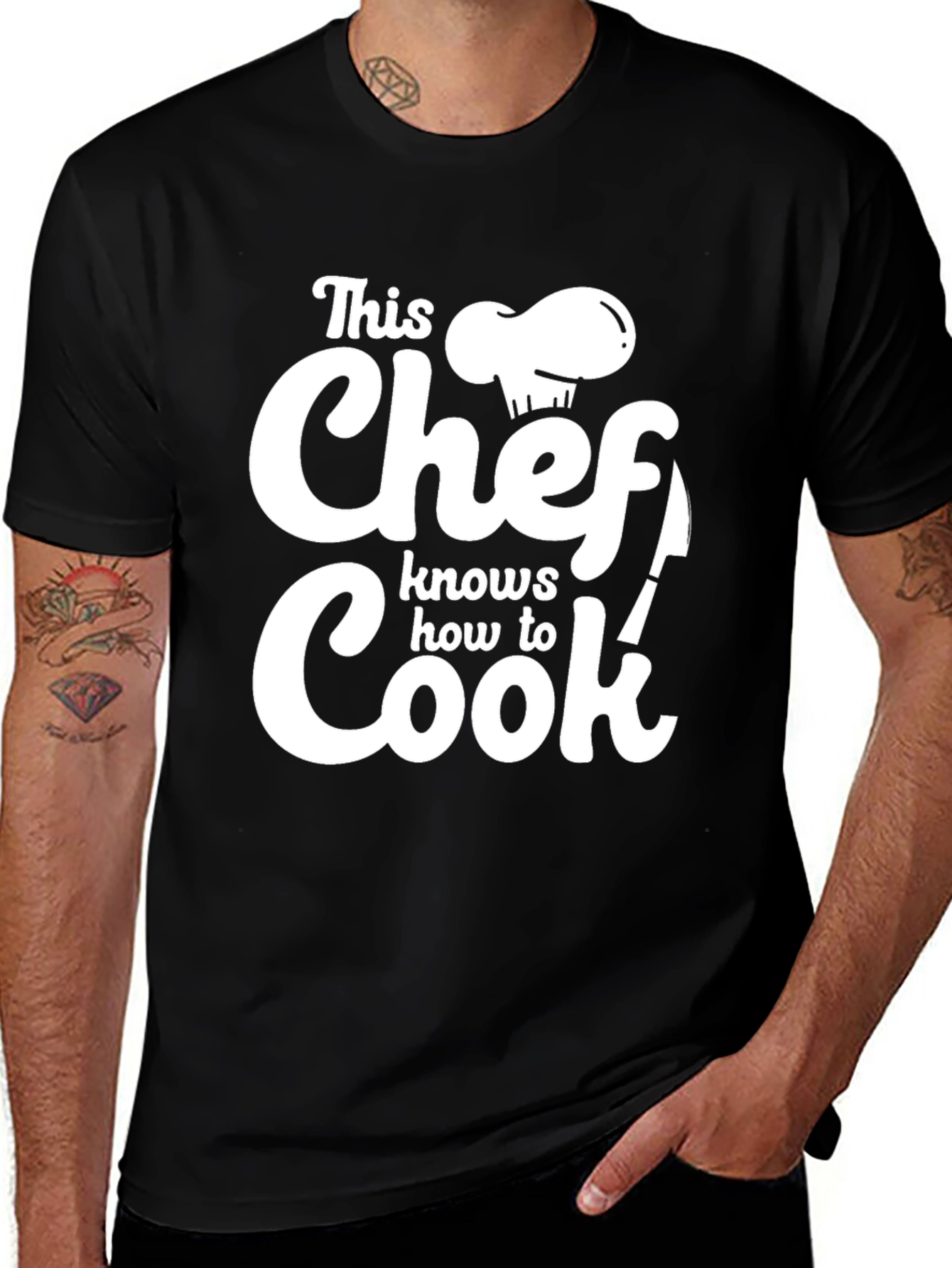 Chef Knows How to Cook Graphic T-Shirt