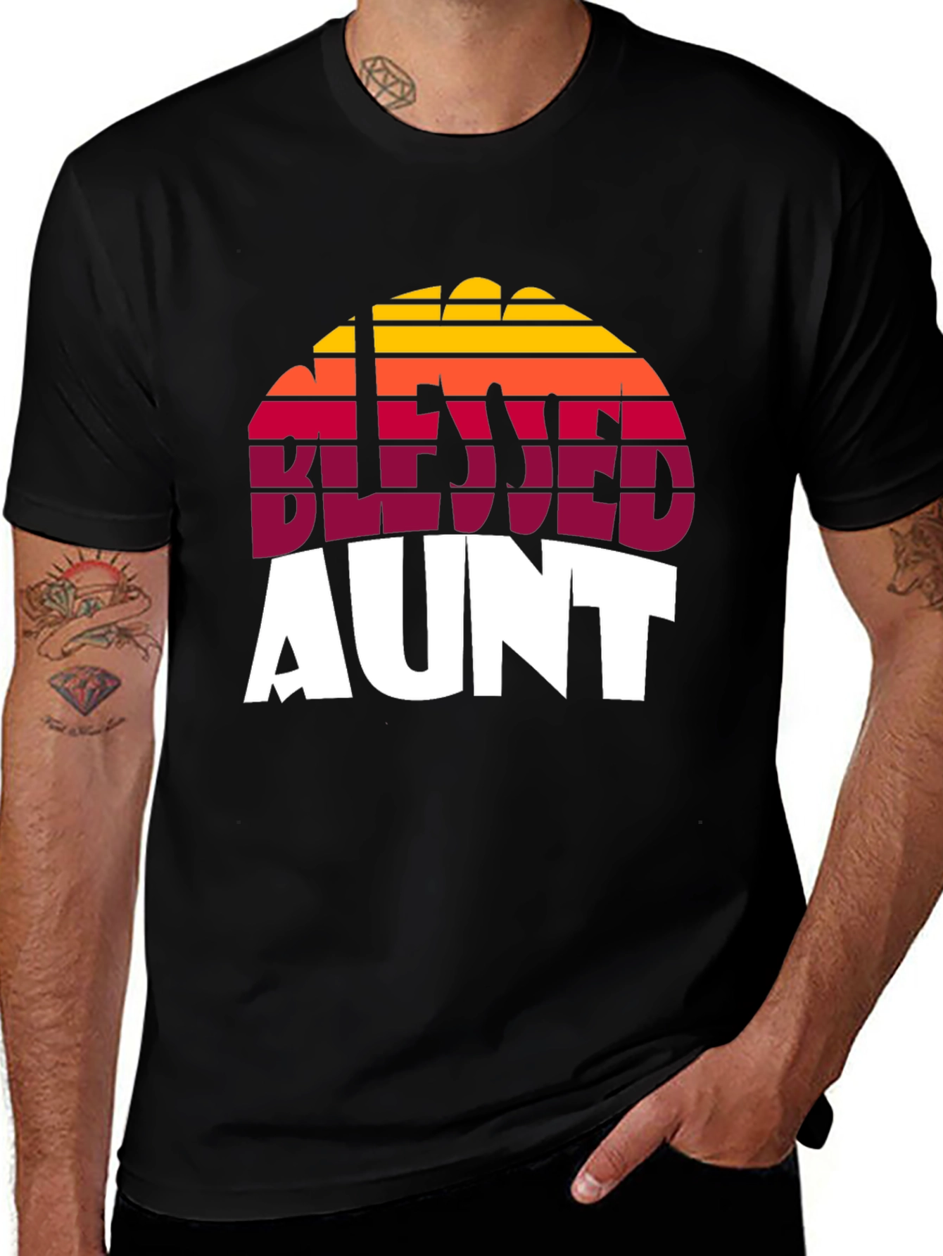 Blessed Aunt T-Shirt - Stylish Graphic Tee