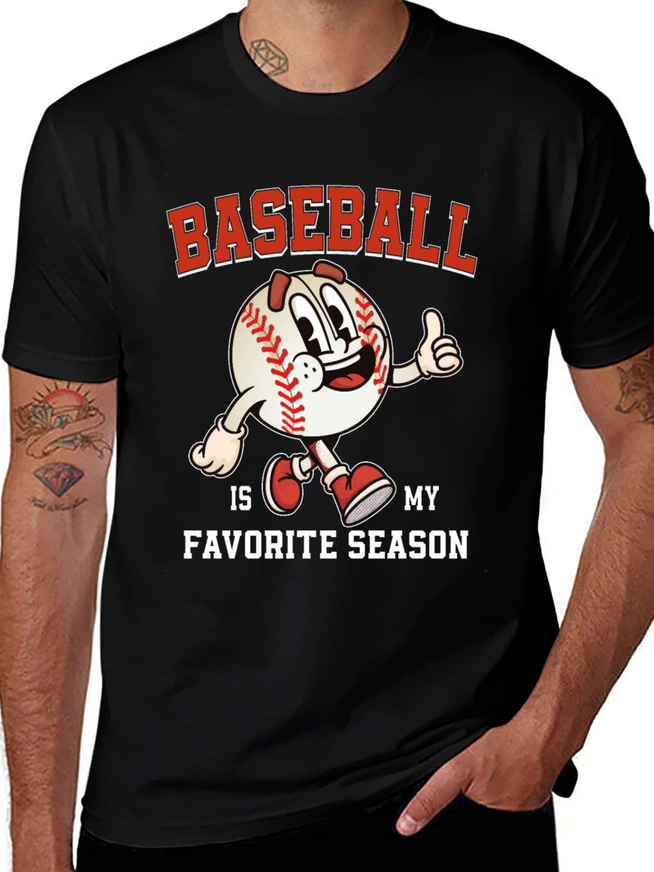 Variant 6 of Baseball Is My Favorite Season T-Shirt