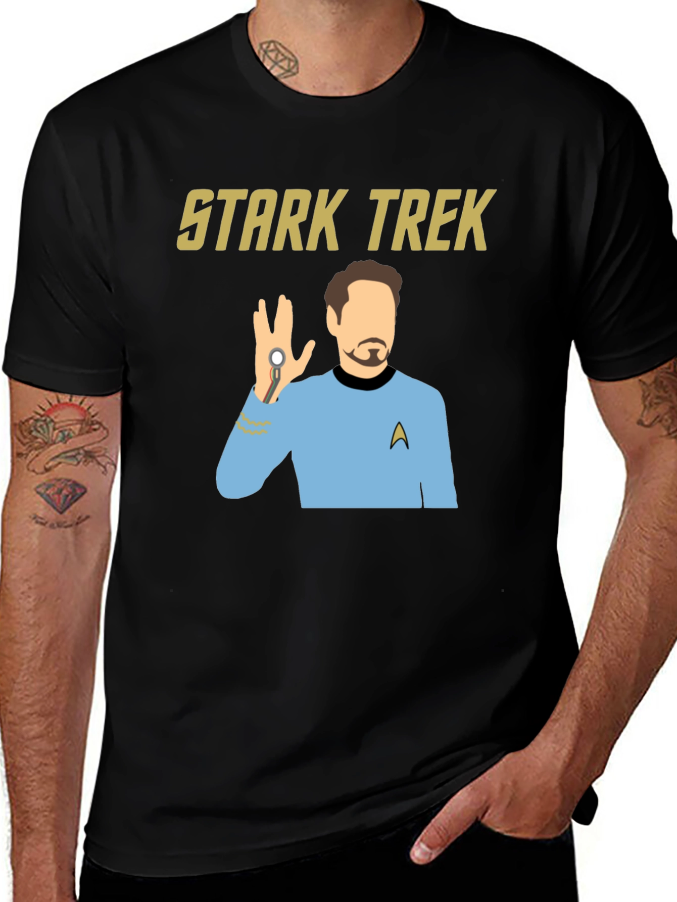 Stark Trek T-Shirt - Science Fiction Mashup