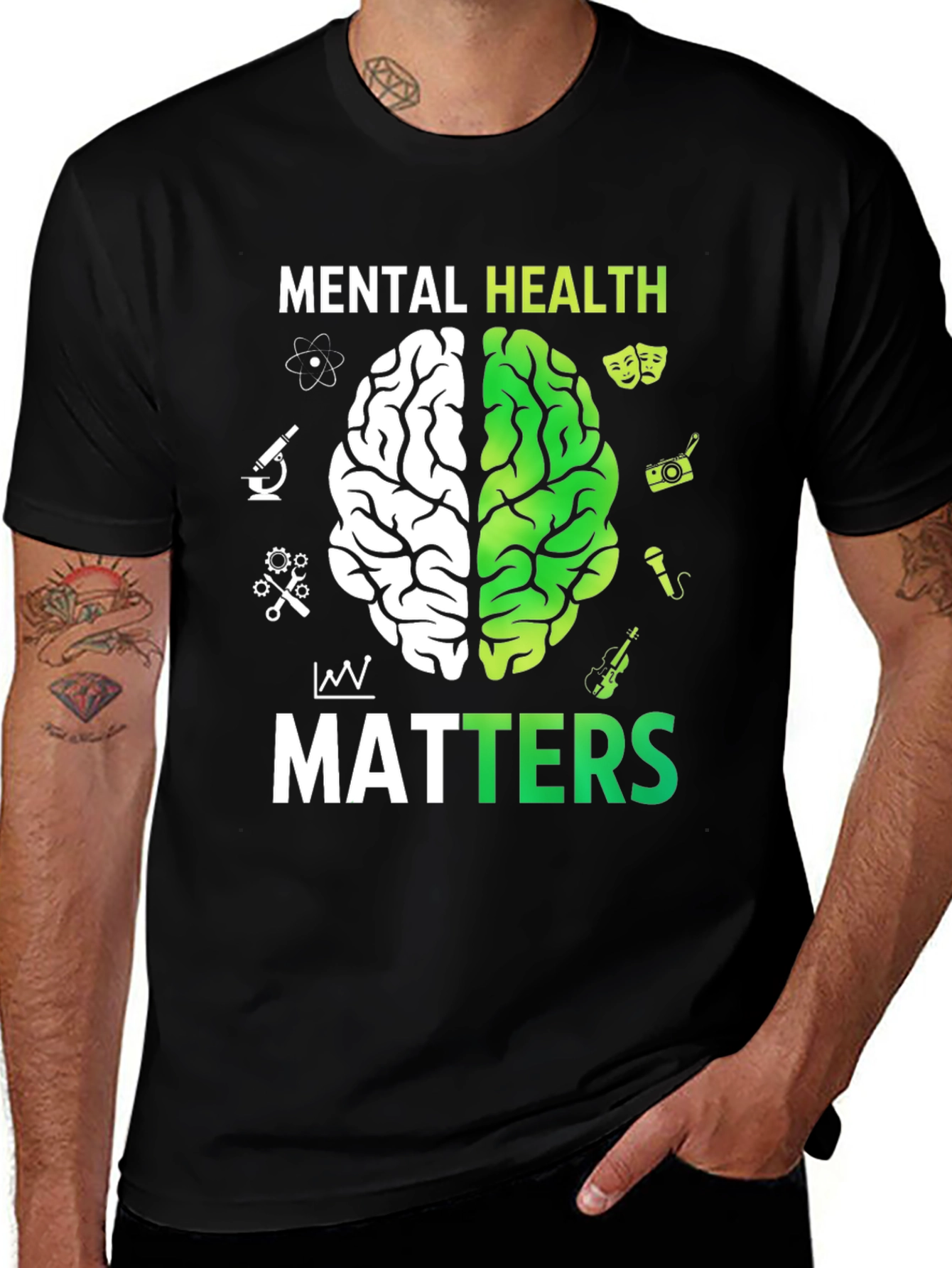 Variant 28 of Mental Health Matters T-Shirt