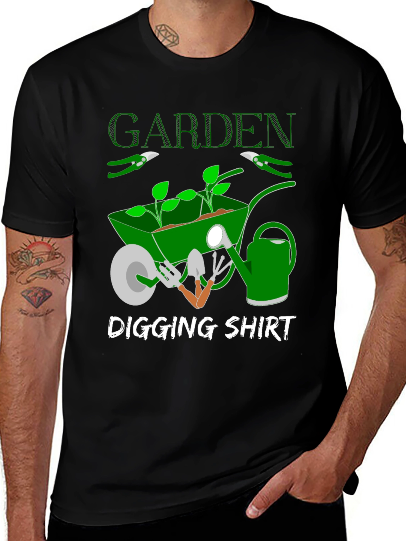 Variant 15 of Garden Digging Shirt - Gardener's Gift