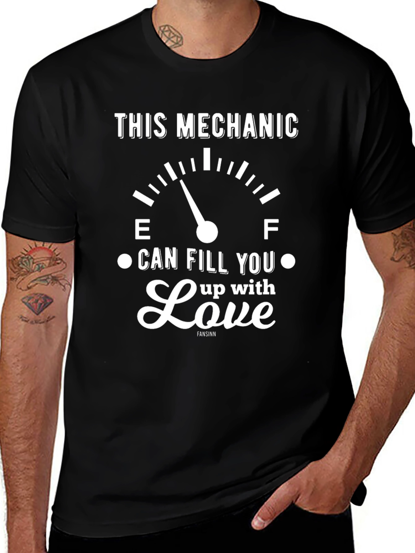Variant 13 of Mechanic Love Fill T-Shirt