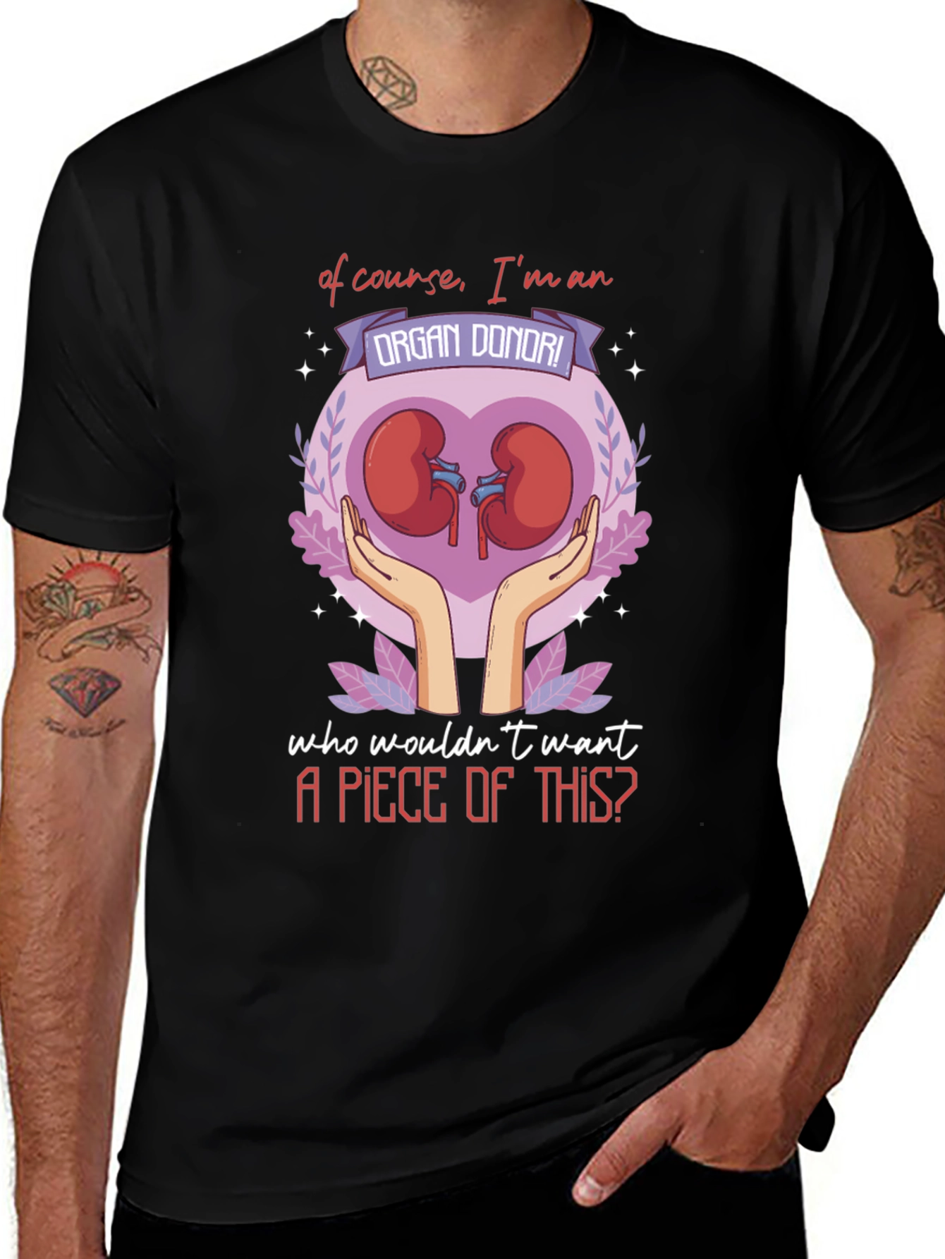Variant 30 of Organ Donor T-Shirt
