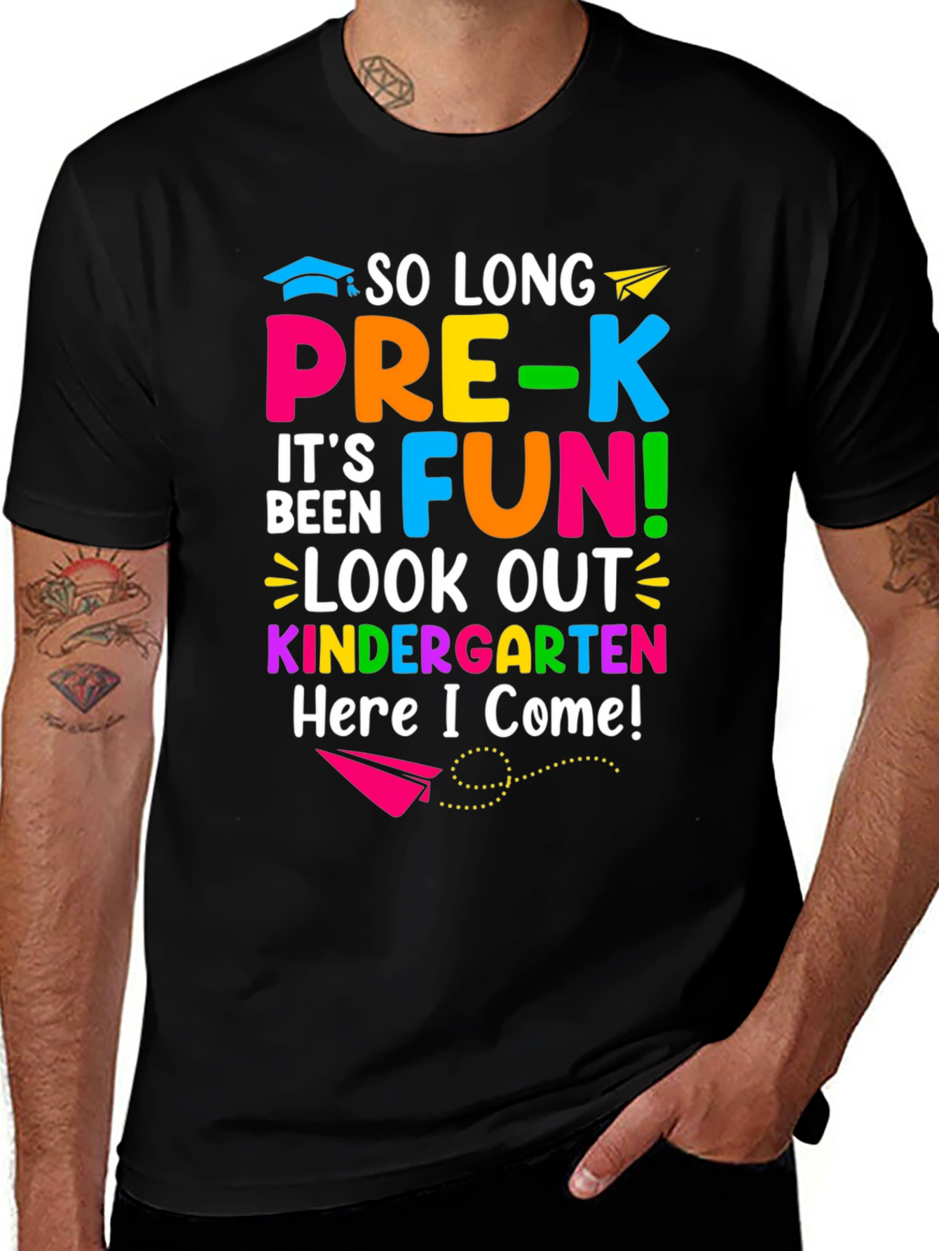 So Long Pre-K T-Shirt: Kindergarten Here I Come!