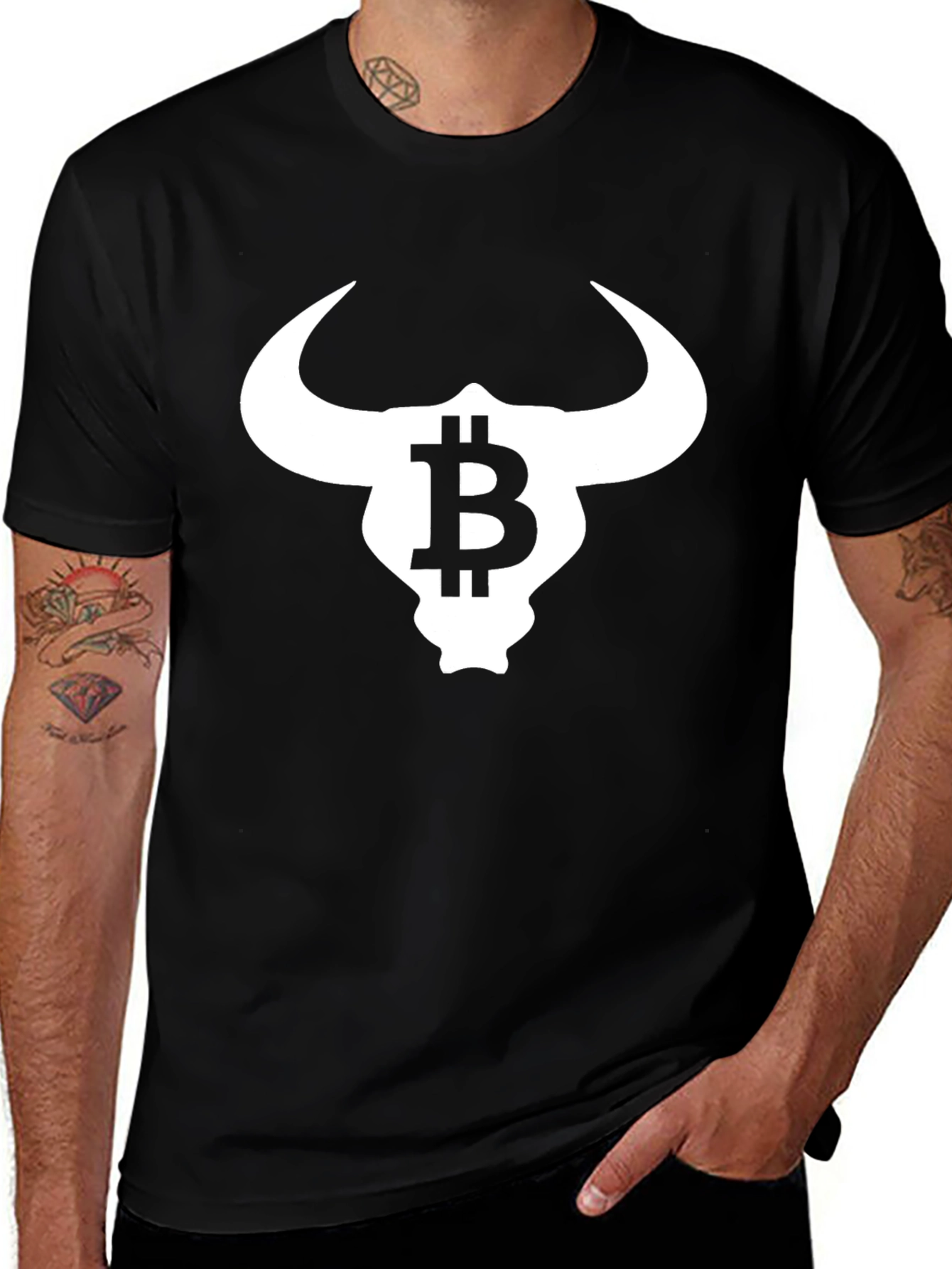 Bitcoin Bull T-Shirt - Crypto Investor Apparel