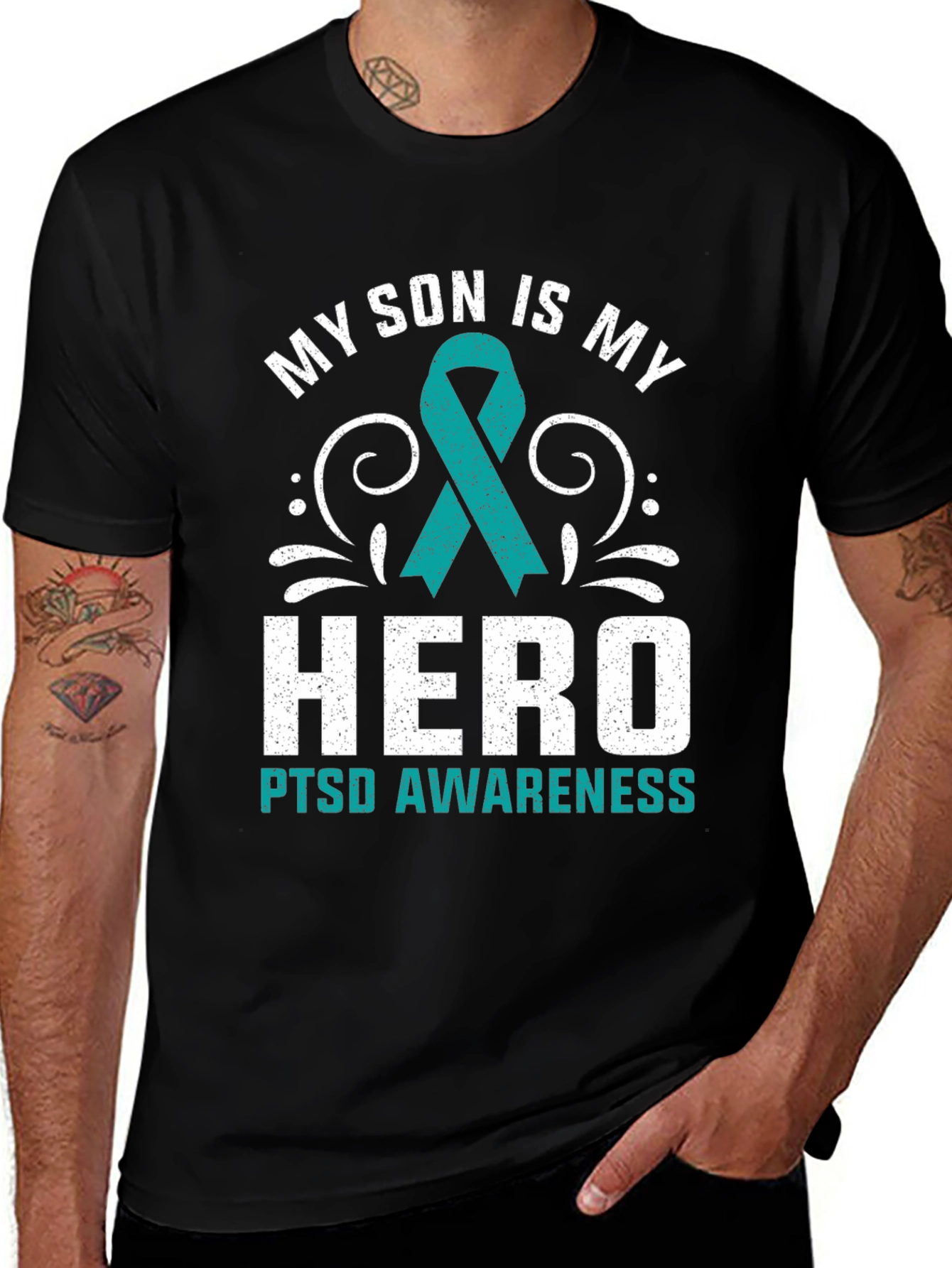 My Son is My Hero PTSD Awareness T-Shirt
