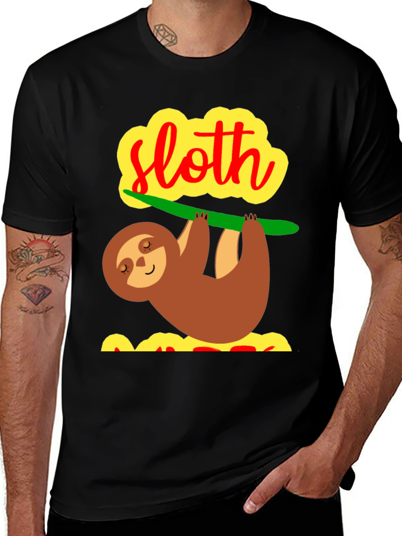 Variant 21 of Sloth Lover T-Shirt Funny Lazy Animal Tee