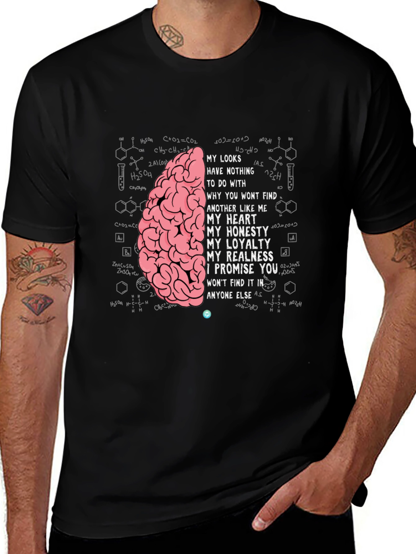 Variant 8 of Brainy T-Shirt - My Looks Have Nothing