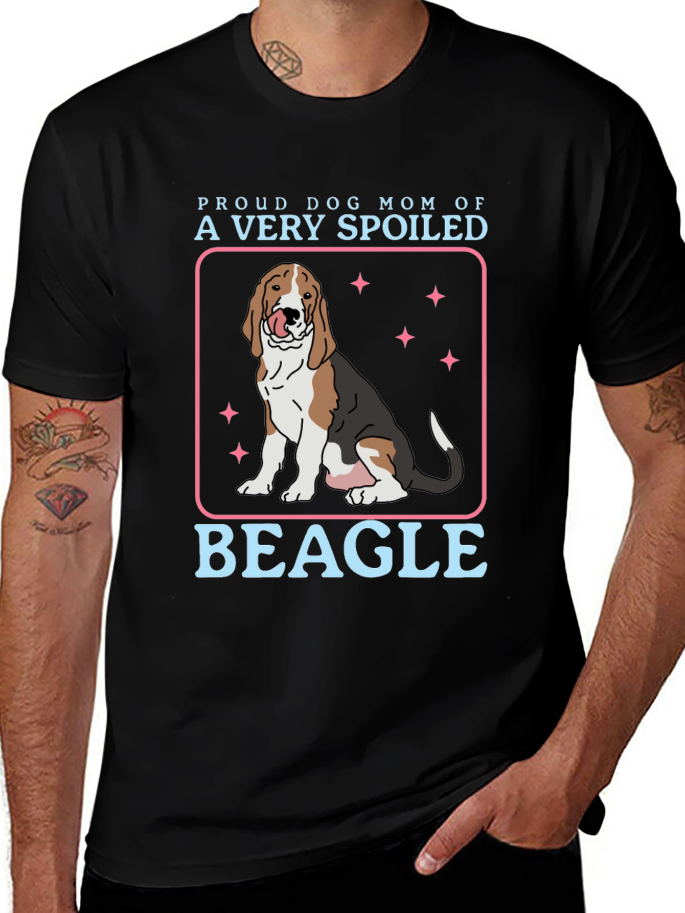 Variant 20 of Proud Dog Mom Beagle T-Shirt