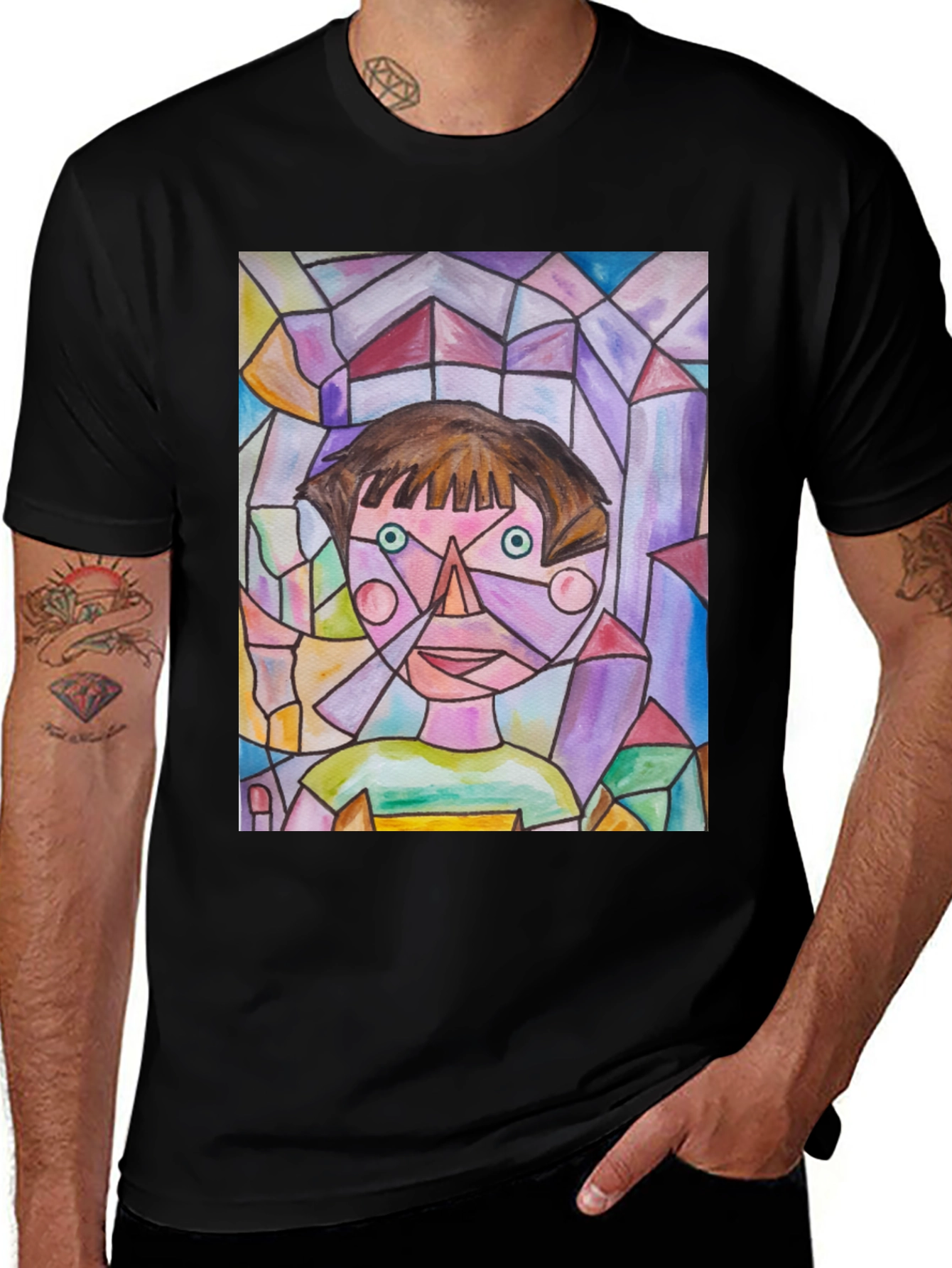 Variant 25 of Abstract Art Graphic Tee