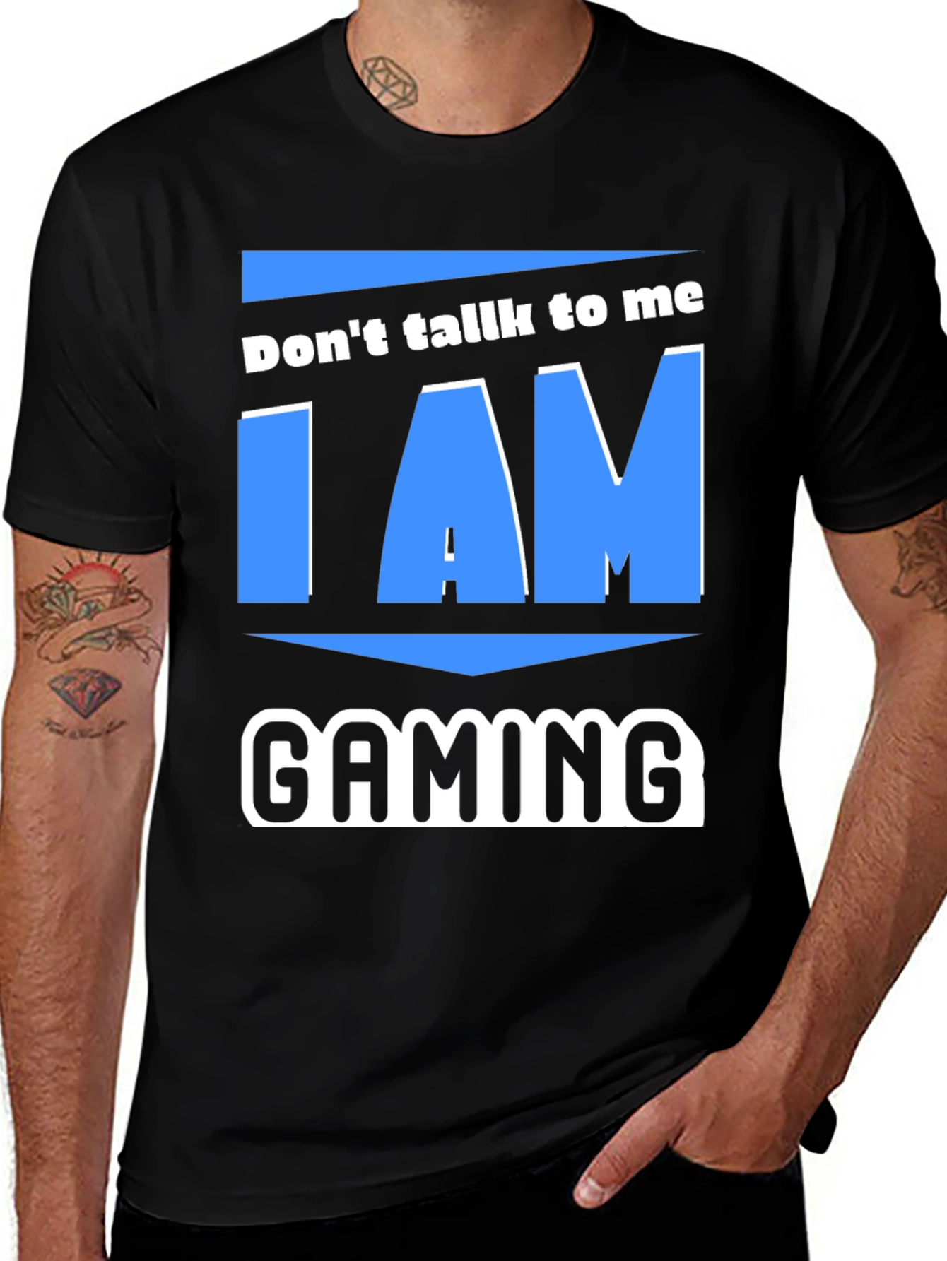 Variant 8 of Don't Talk To Me, I Am Gaming T-Shirt