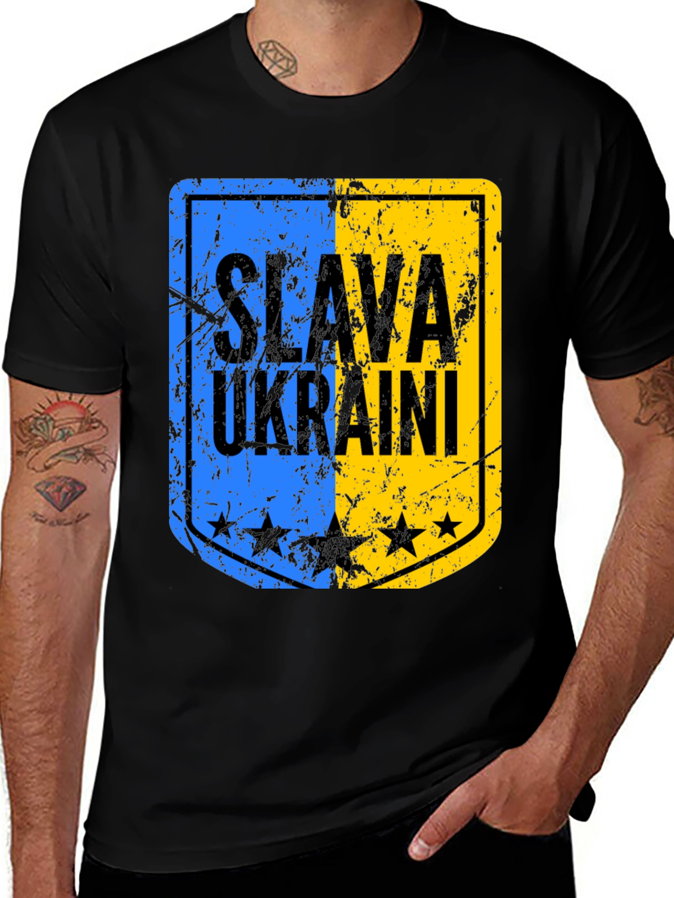 Slava Ukraini T-Shirt - Ukraine Pride Tee