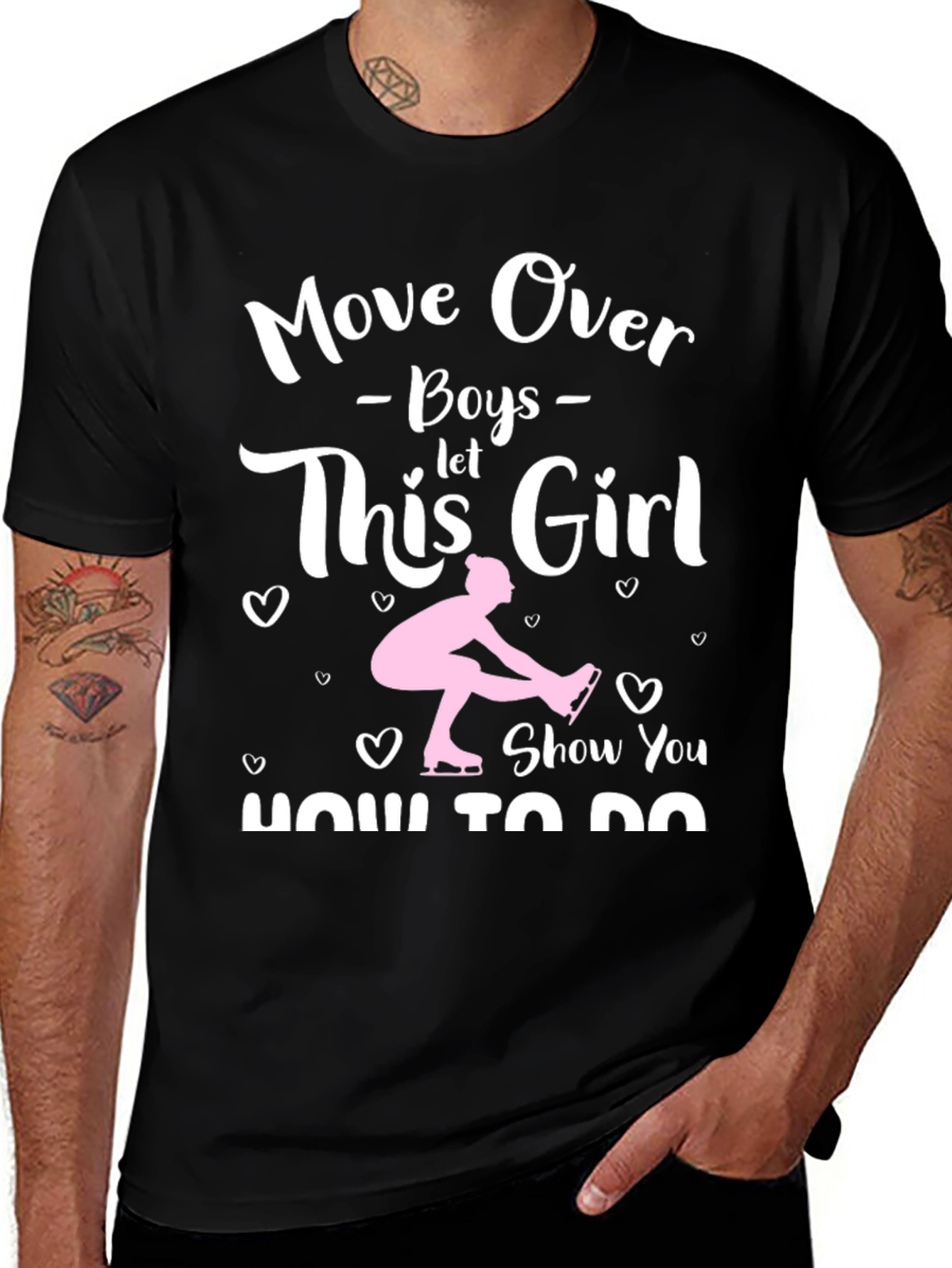 Variant 26 of Move Over Boys This Girl T-Shirt