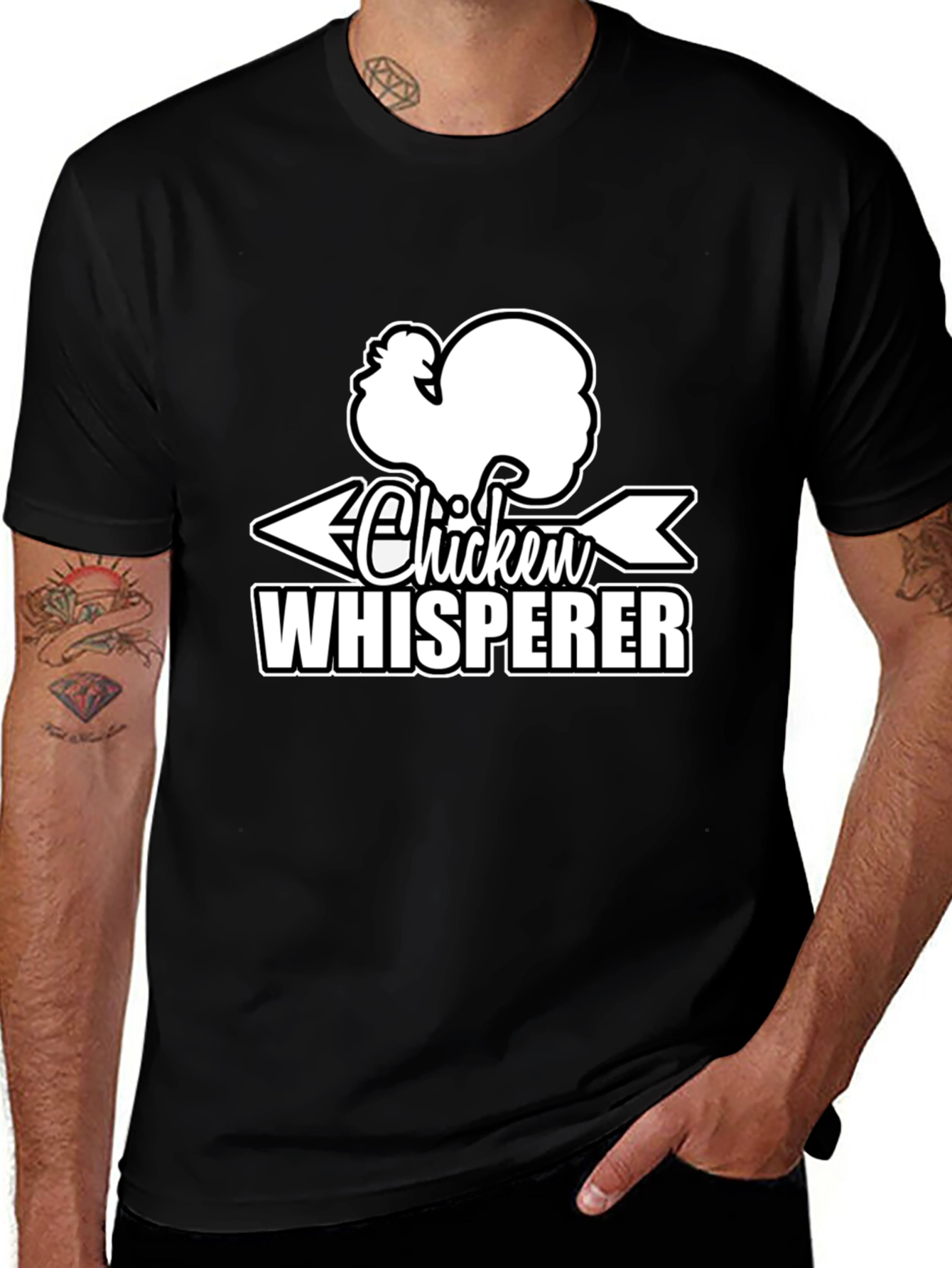 Variant 27 of Chicken Whisperer Graphic T-Shirt