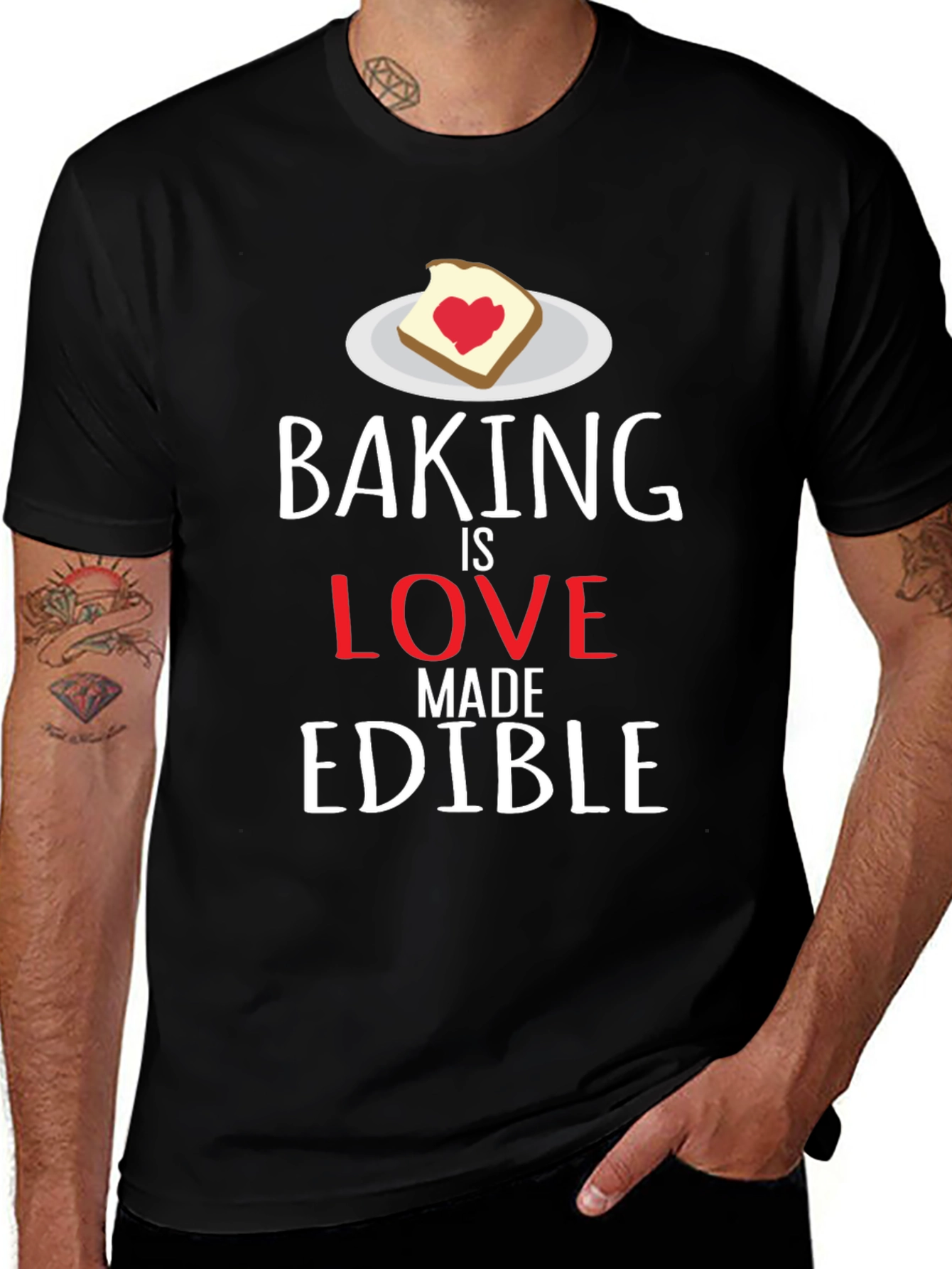 Variant 23 of Baking is Love Made Edible T-Shirt