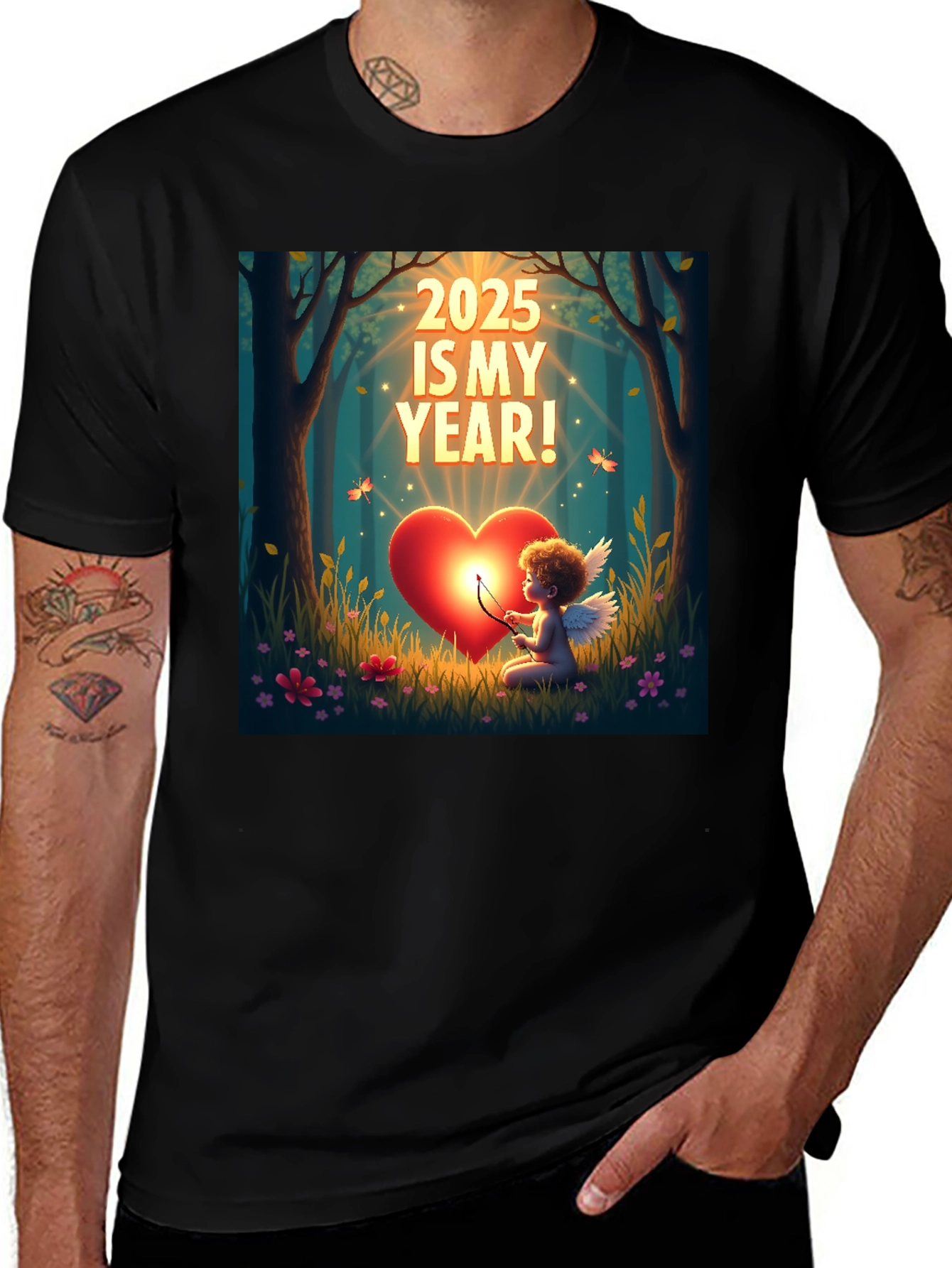 Variant 21 of 2025 Is My Year! Cupid T-Shirt