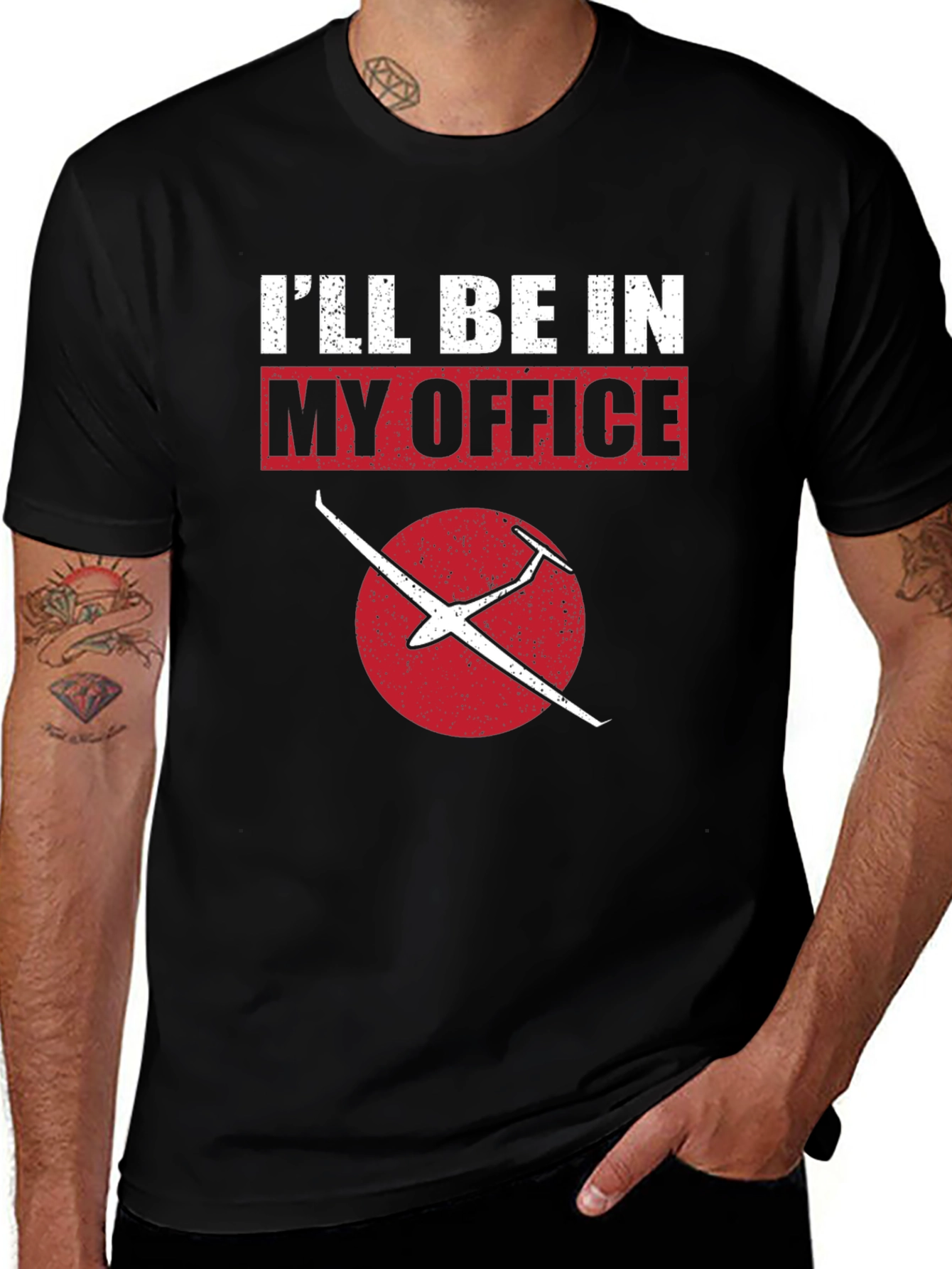 I'll Be In My Office Glider T-Shirt