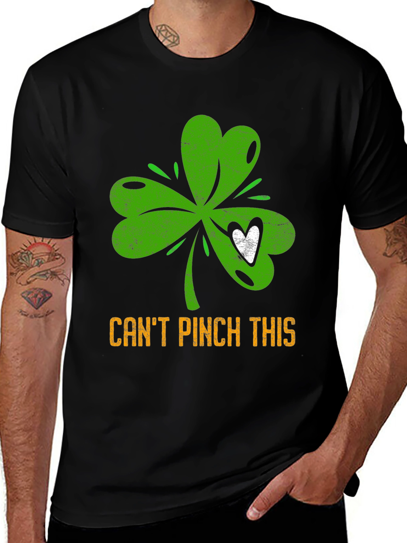 Variant 27 of Can't Pinch This St. Patrick's Day Shamrock Tee