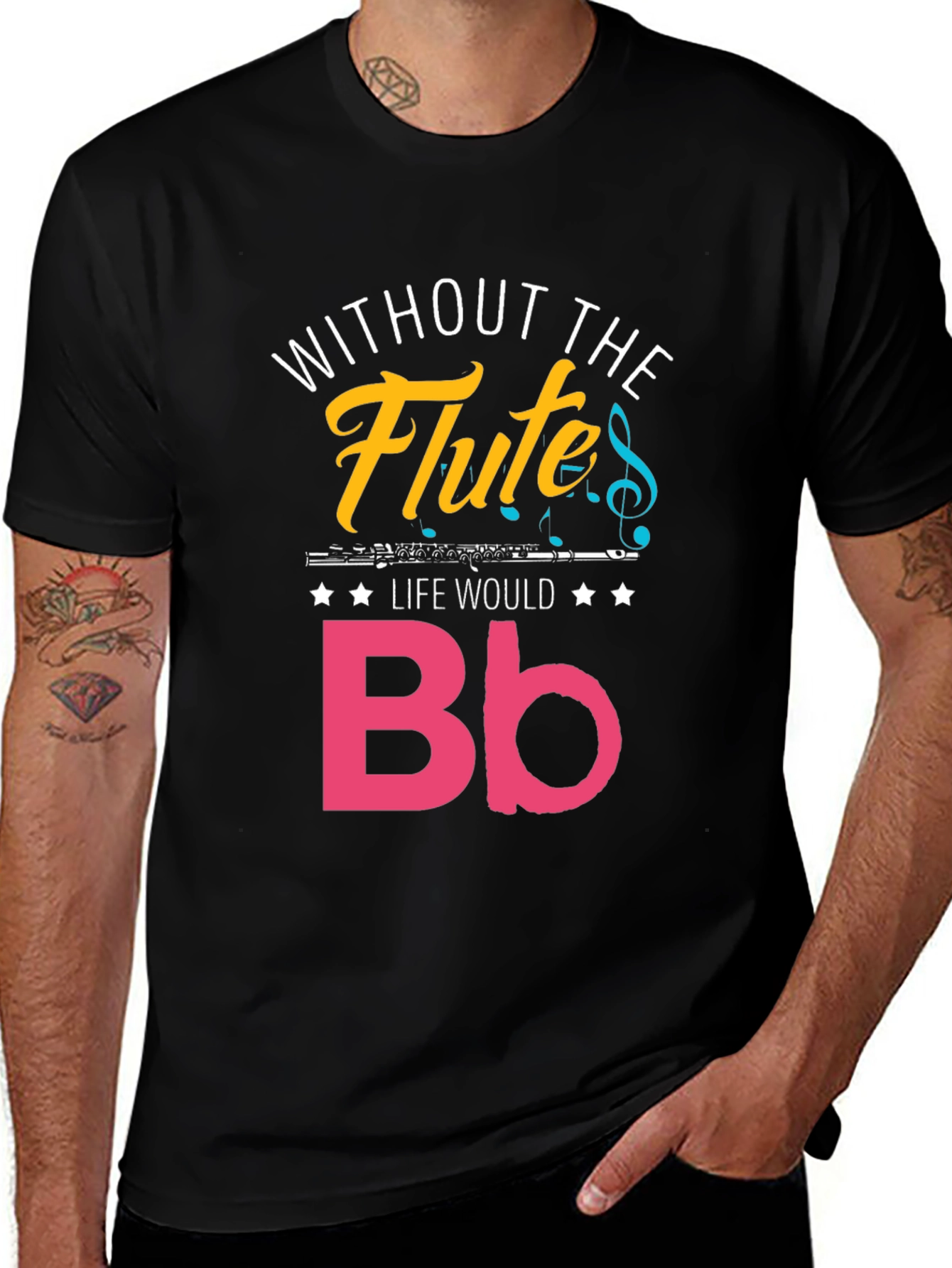 Without The Flute Life Would B Flat T-Shirt
