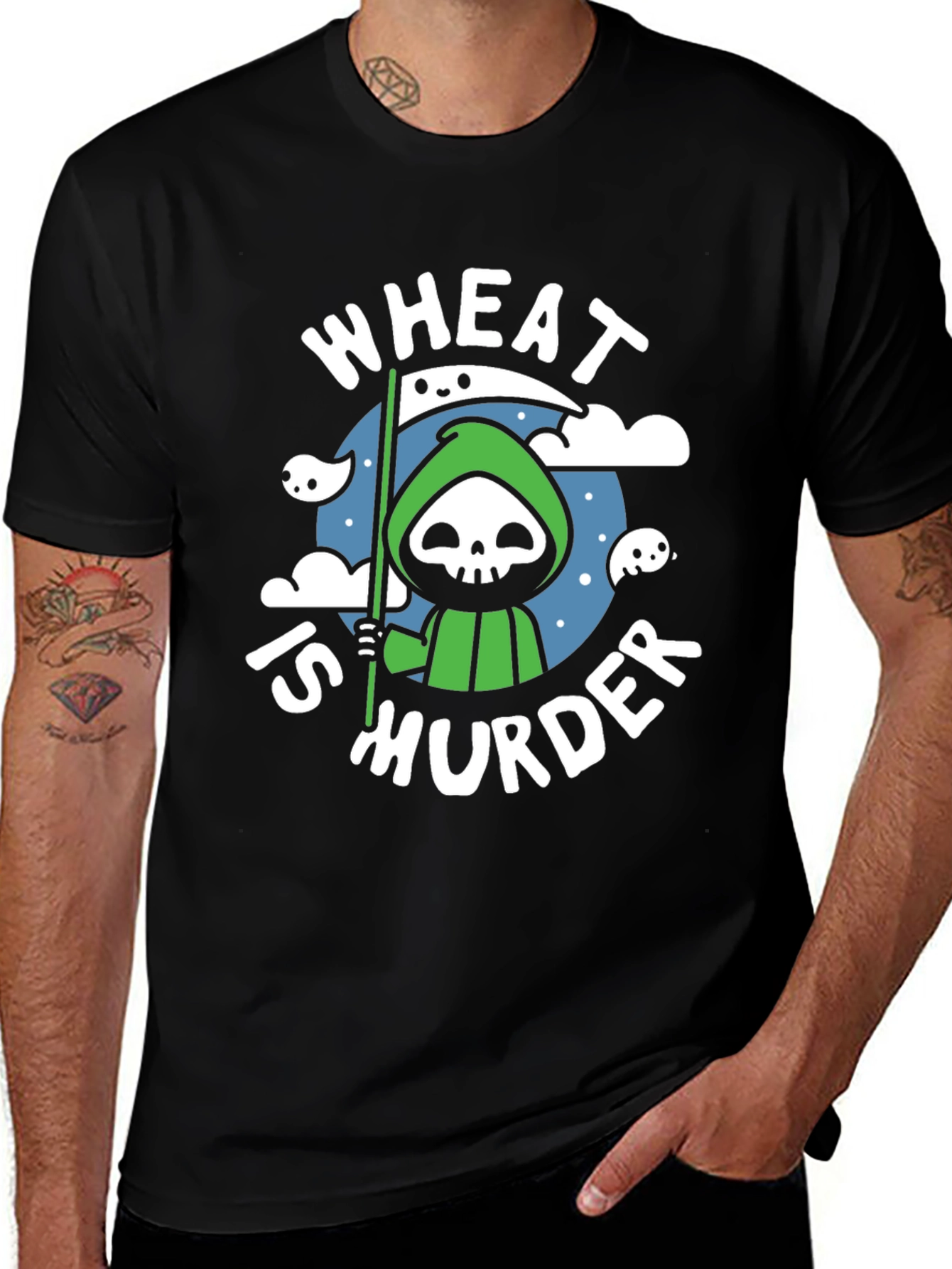 Variant 12 of Wheat is Murder Graphic Tee