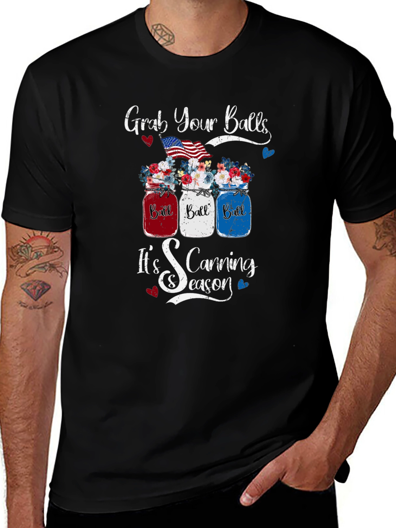 Variant 15 of Grab Your Balls Canning Season T-Shirt