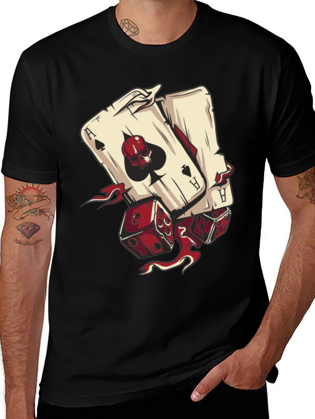 Variant 30 of Ace of Spades Graphic T-Shirt