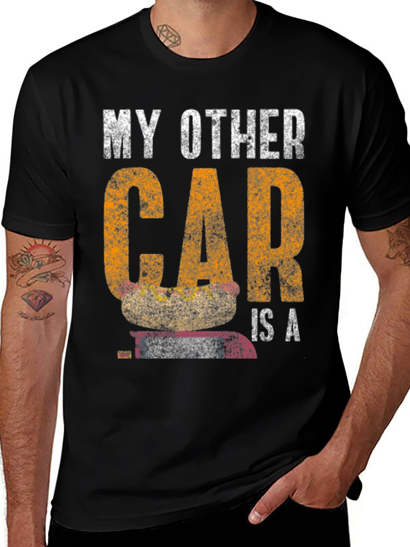Variant 18 of My Other Car Is A Curling Stone T-Shirt