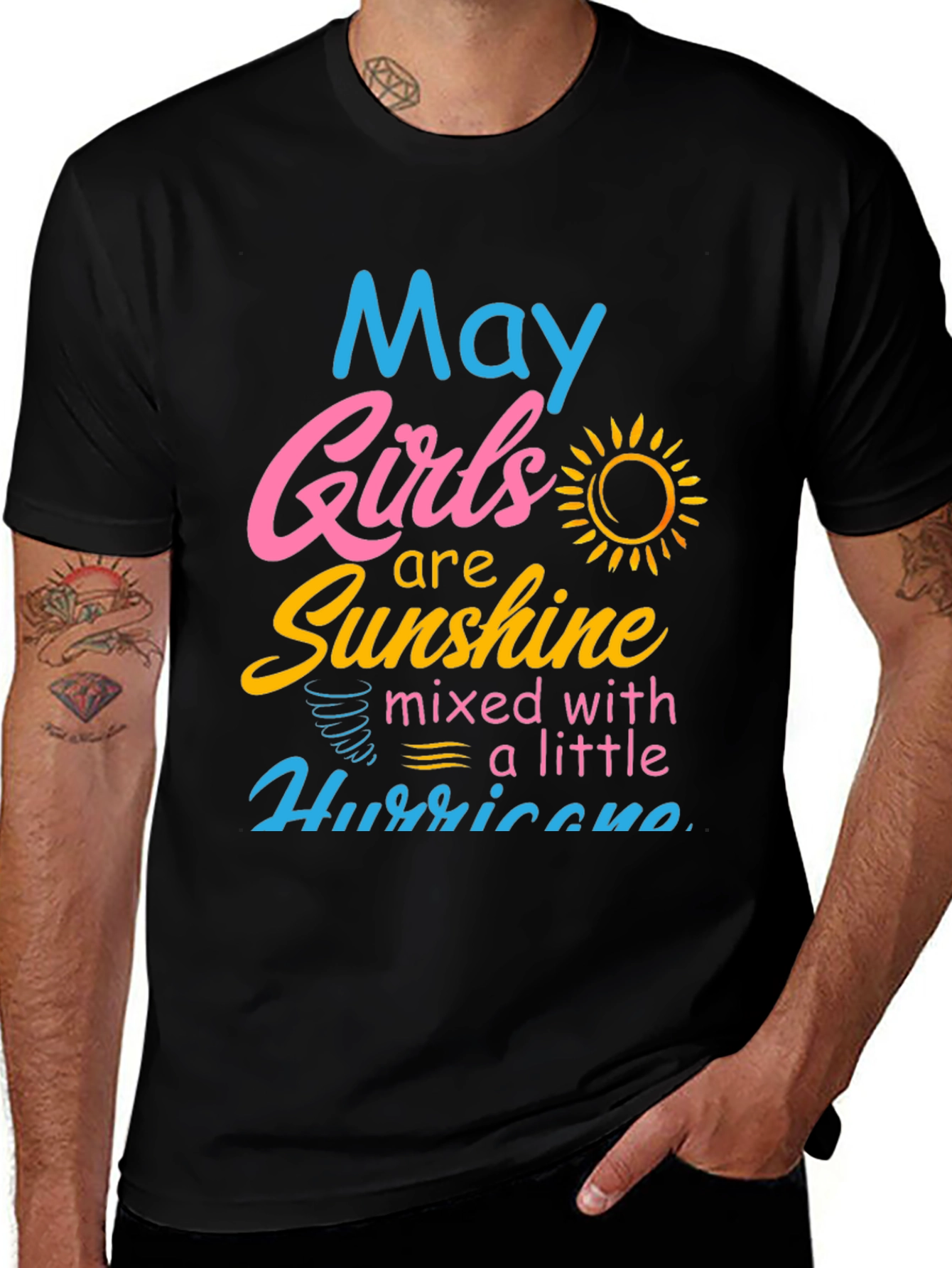 Variant 8 of May Girls Sunshine Hurricane T-Shirt