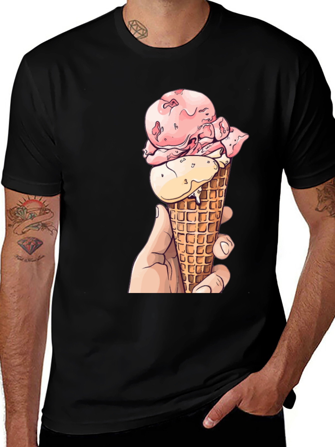 Variant 15 of Ice Cream Graphic T-Shirt