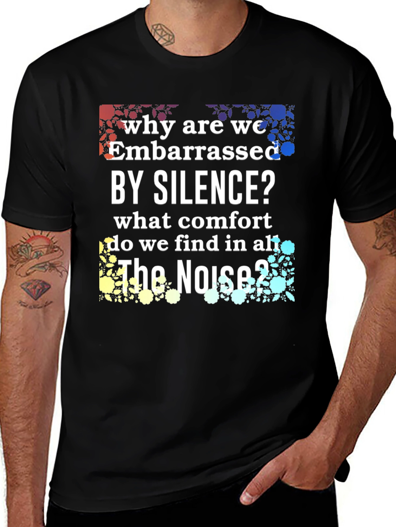 Variant 22 of Embarrassed by Silence Graphic Tee