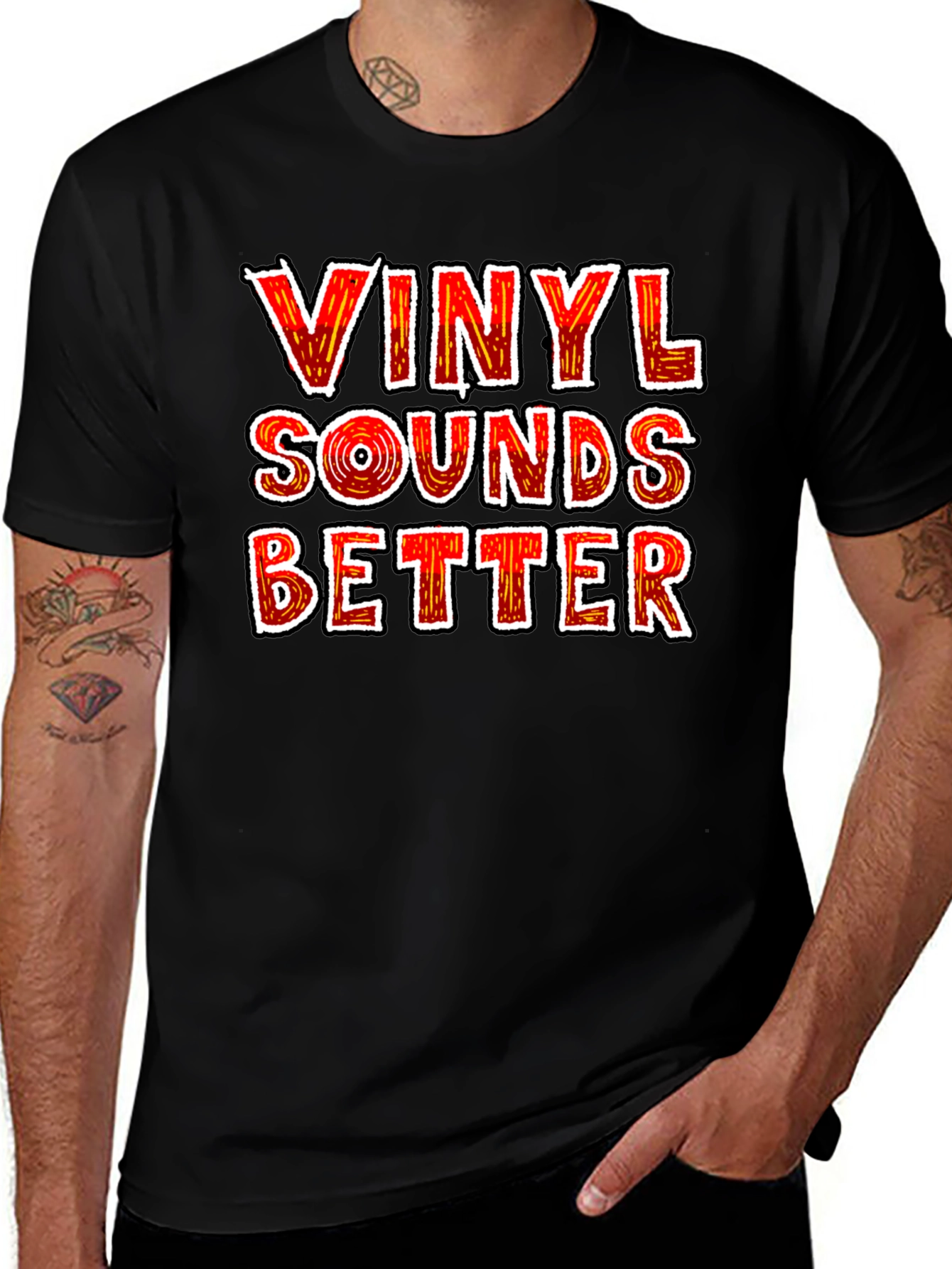 Variant 27 of Vinyl Sounds Better T-Shirt
