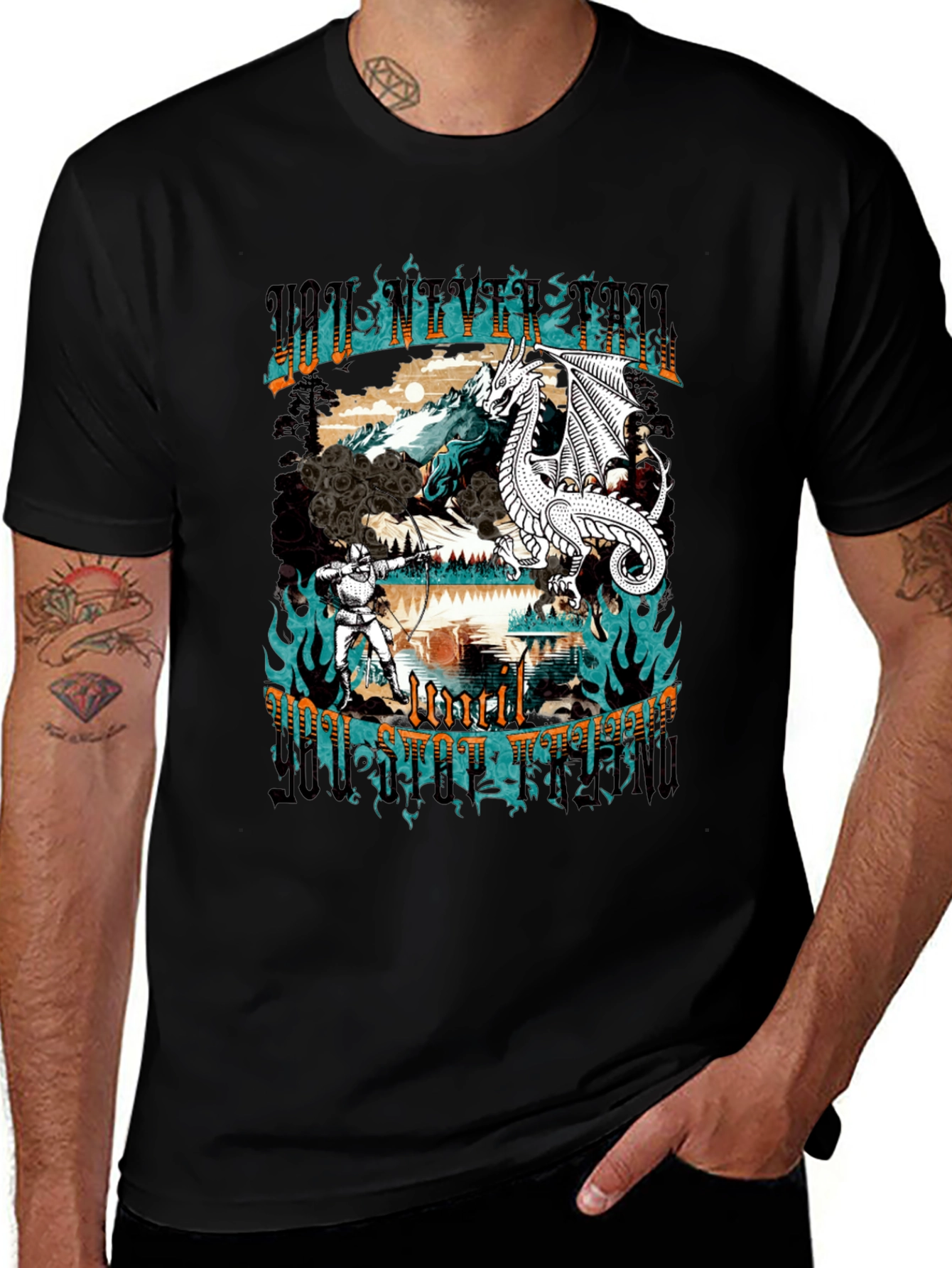 Variant 13 of Dragon Slayer Graphic Tee