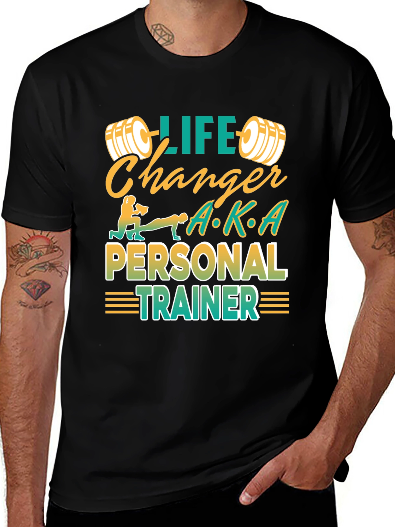 Variant 17 of Life Changer Personal Trainer T-Shirt