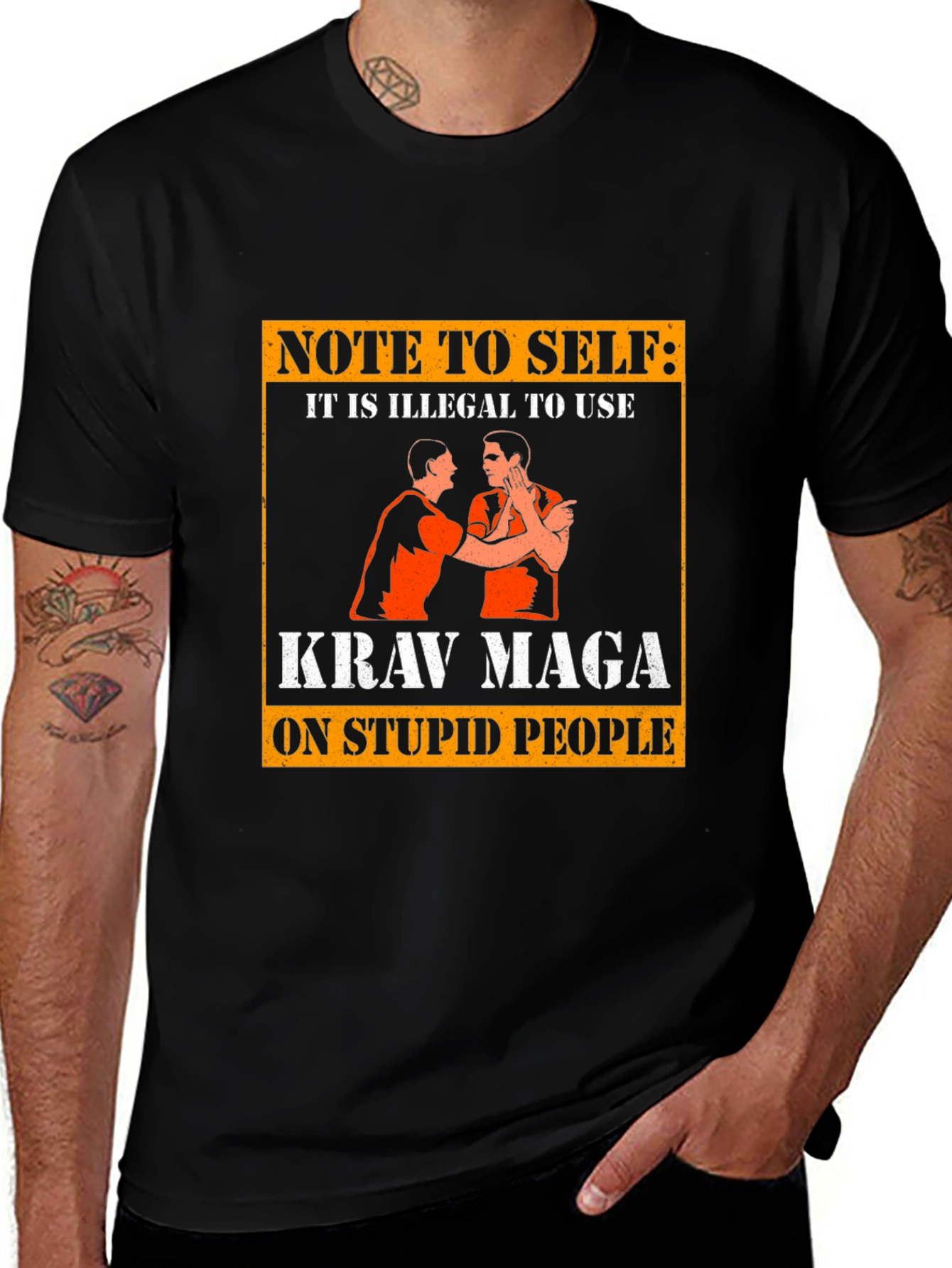 Variant 13 of Krav Maga T-Shirt - Humor Tee