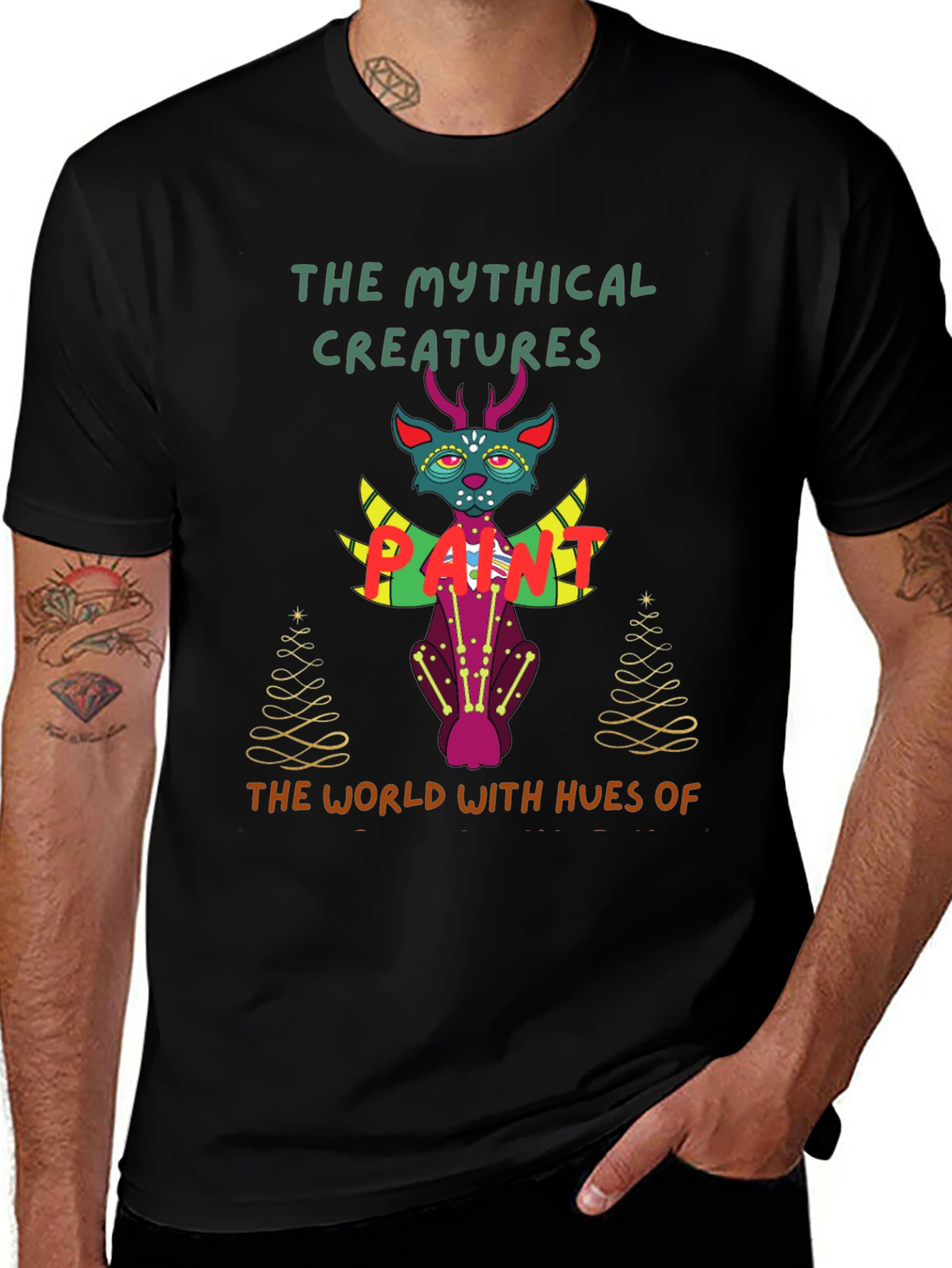 Variant 30 of Mythical Creatures Graphic Tee