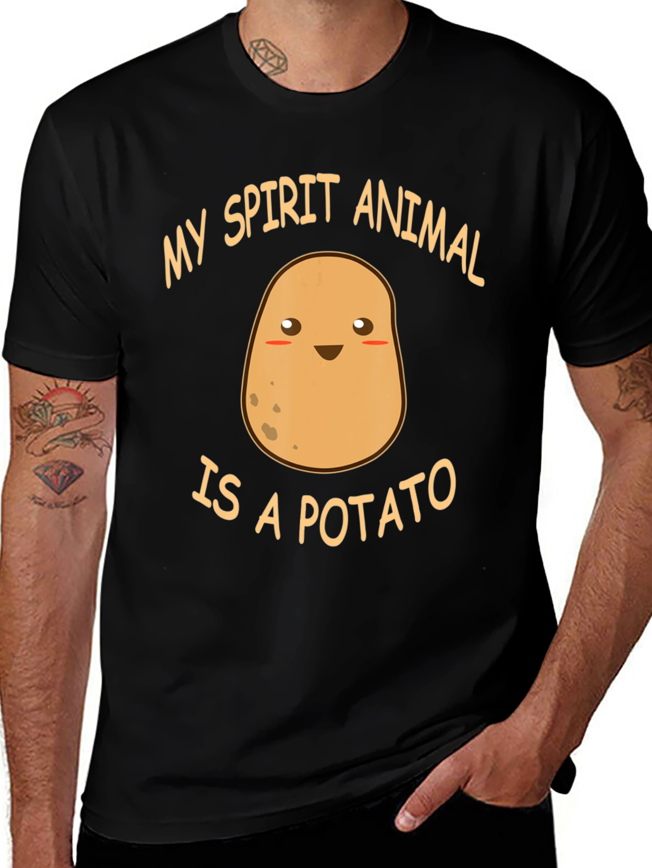 Variant 7 of My Spirit Animal is a Potato Funny T-Shirt