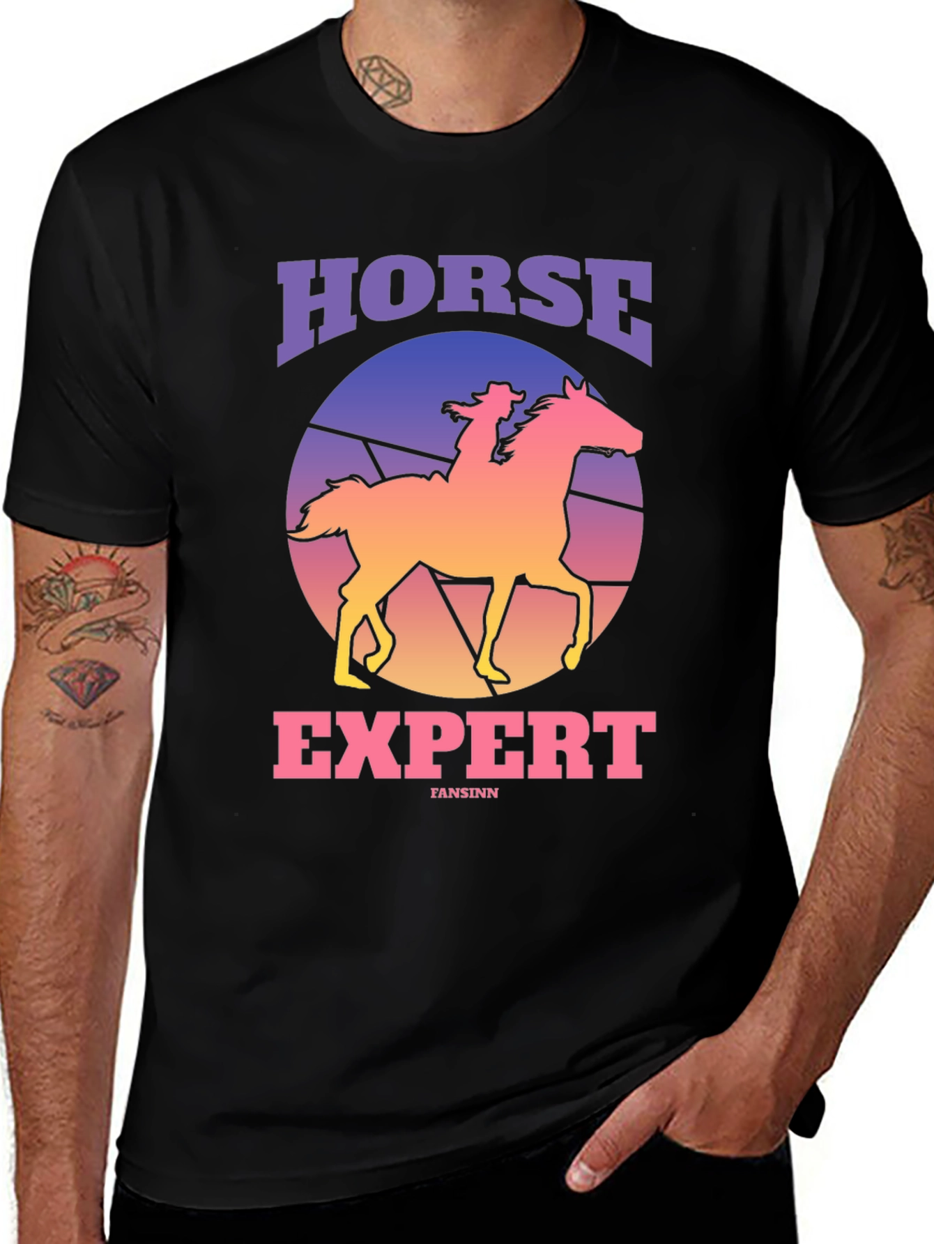 Horse Expert T-Shirt | Rodeo Western Graphic Tee