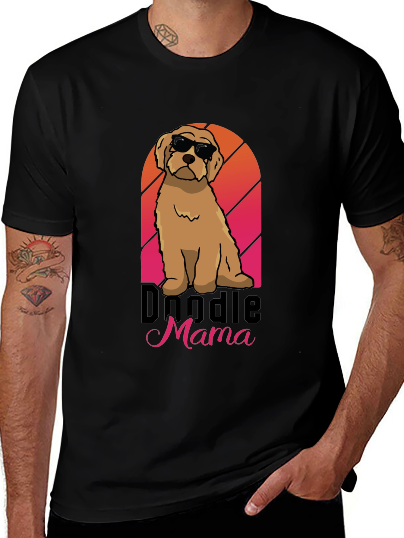 Doodle Mama T-Shirt - Cute Dog Lover Tee