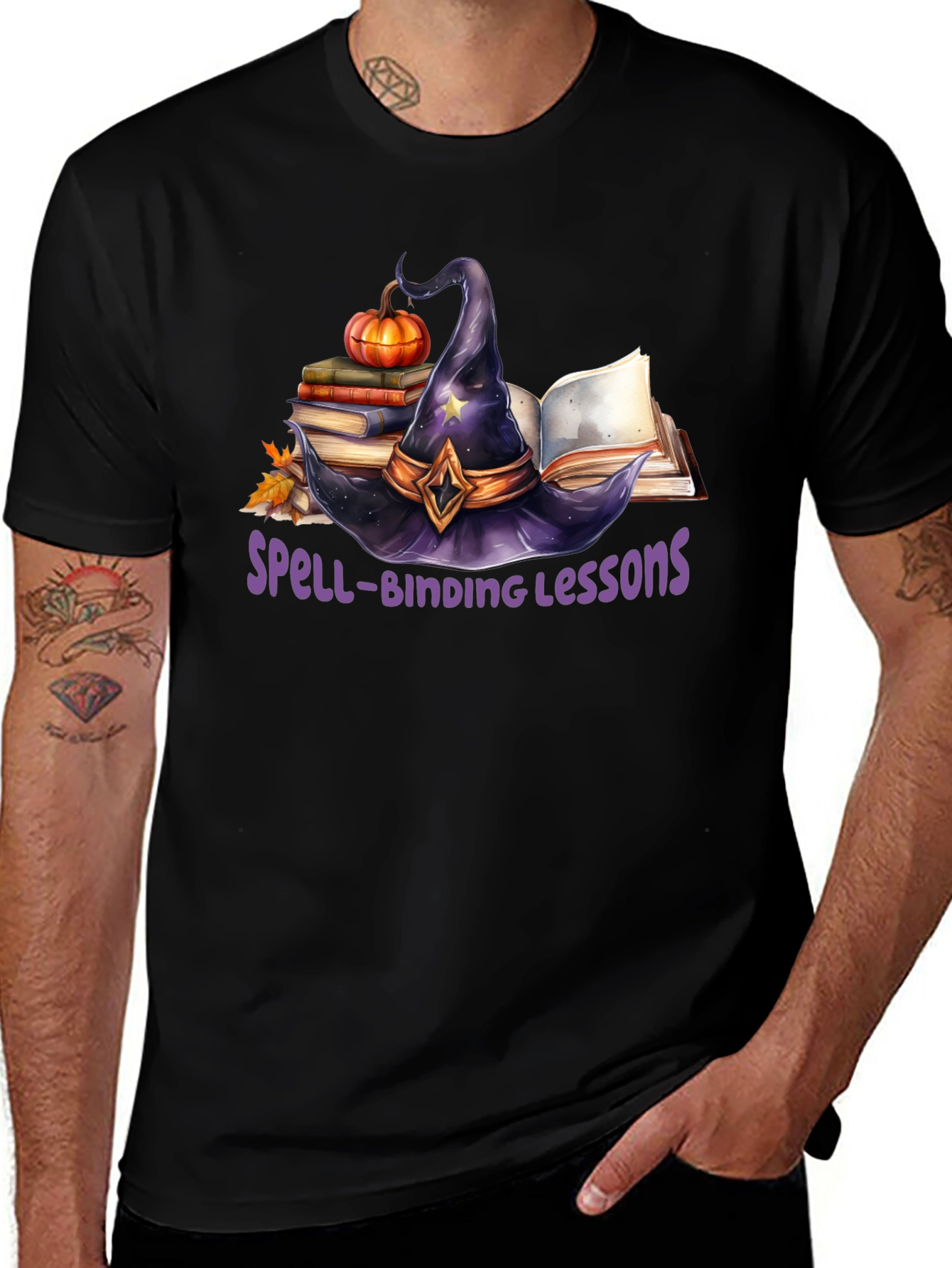 Variant 22 of Spell-Binding Lessons Graphic Tee
