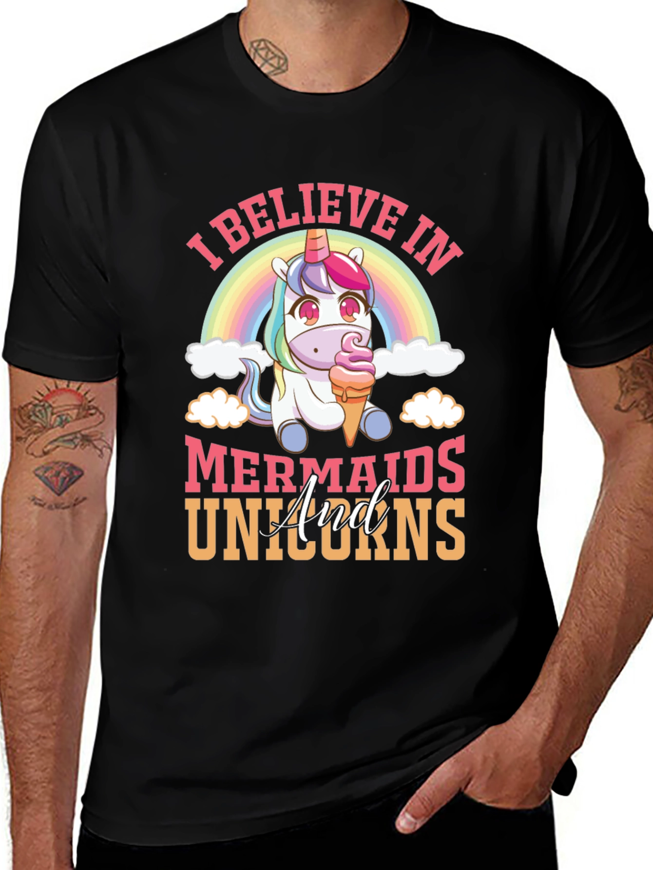 Variant 20 of I Believe in Mermaids and Unicorns T-Shirt