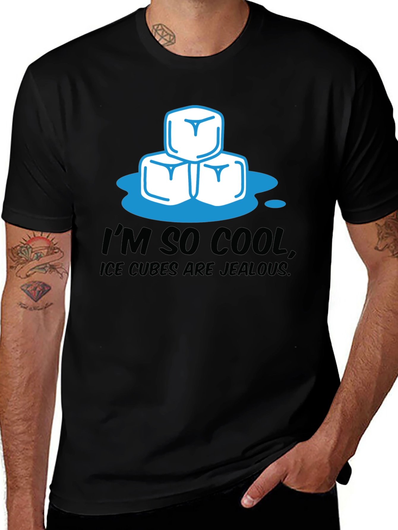 Variant 6 of I'm So Cool Ice Cubes Graphic Tee