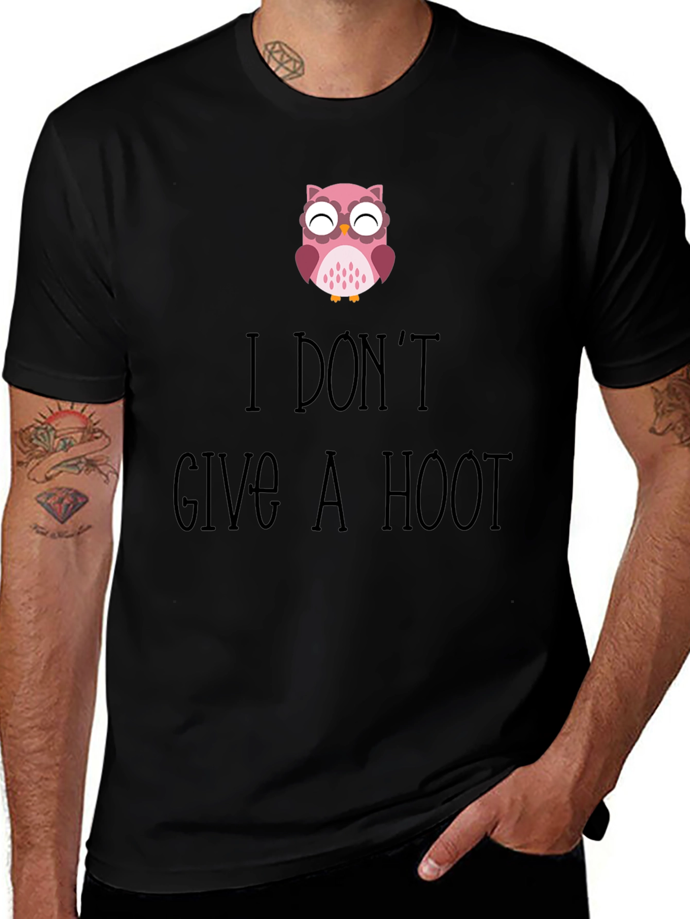 Variant 24 of I Don't Give A Hoot Owl Graphic T-Shirt