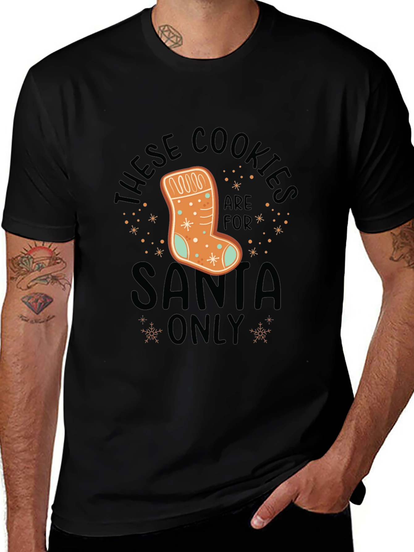 Cookies For Santa T-Shirt - Holiday Apparel