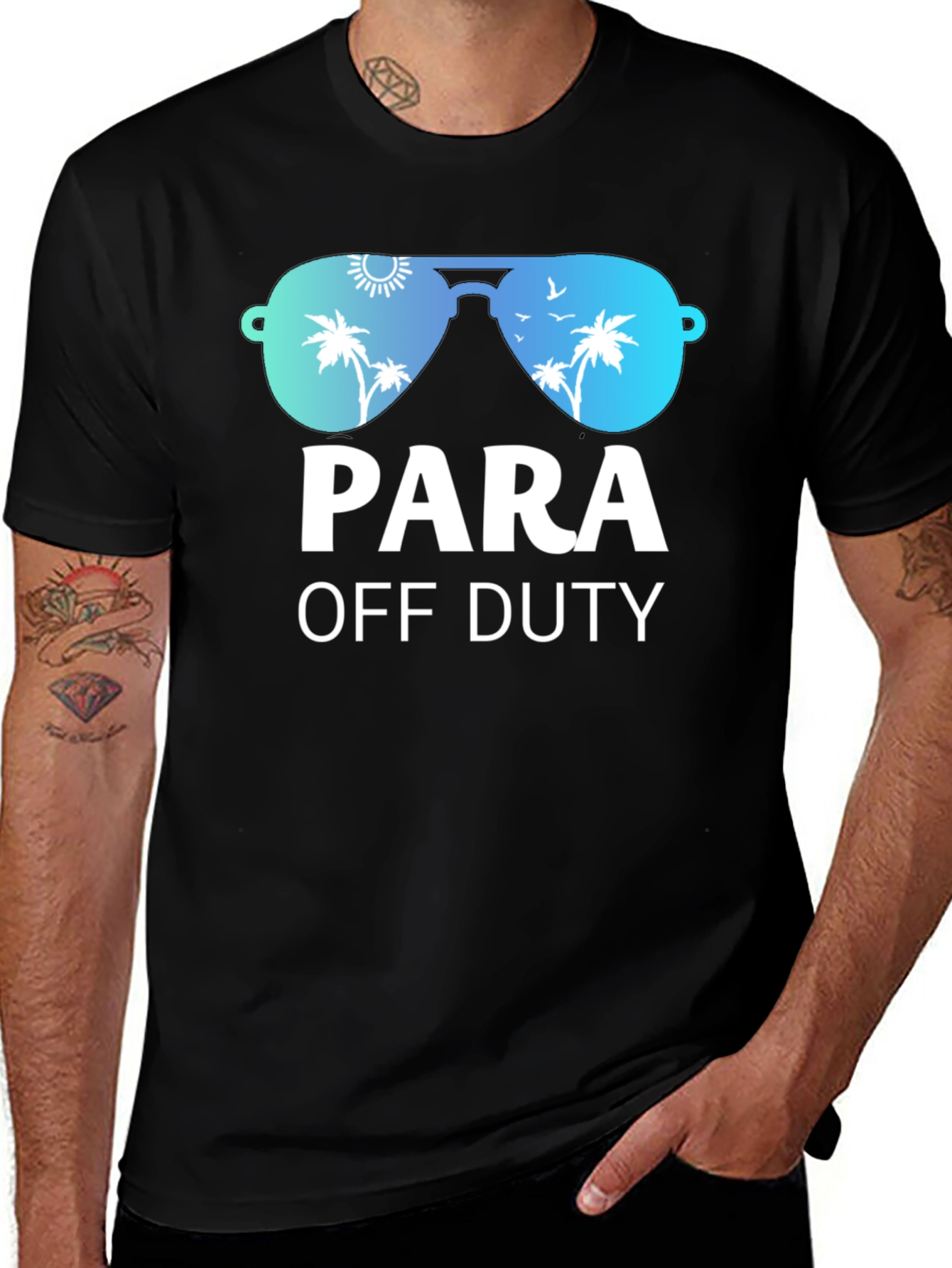 Variant 2 of Para Off Duty Graphic T-Shirt