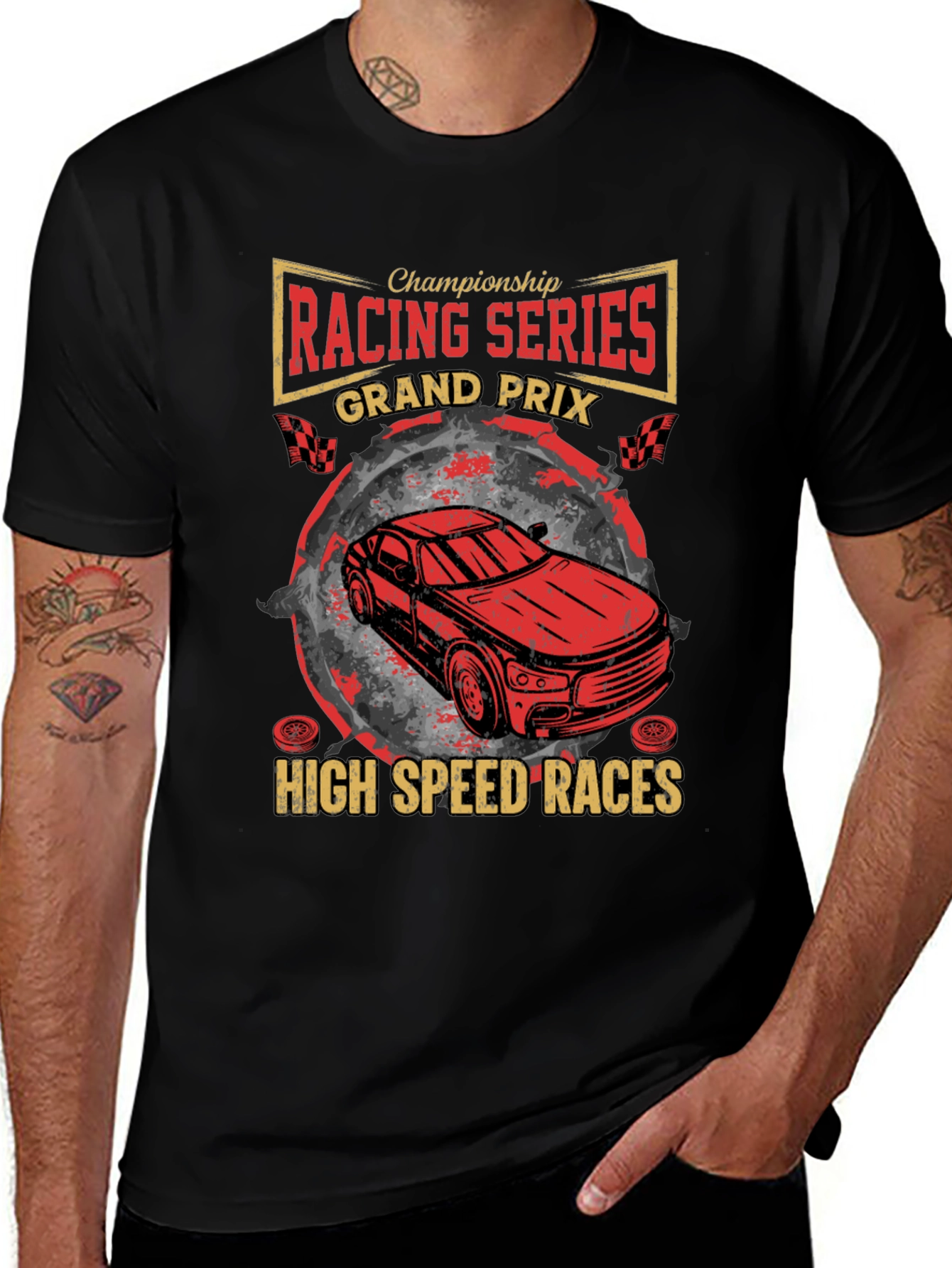 Variant 10 of Racing Series Grand Prix Graphic Tee