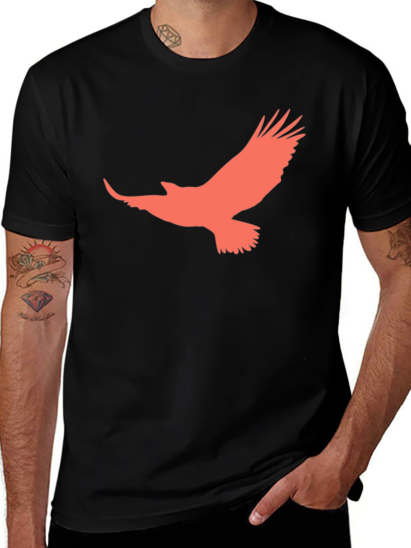 Black Eagle Silhouette T-Shirt
