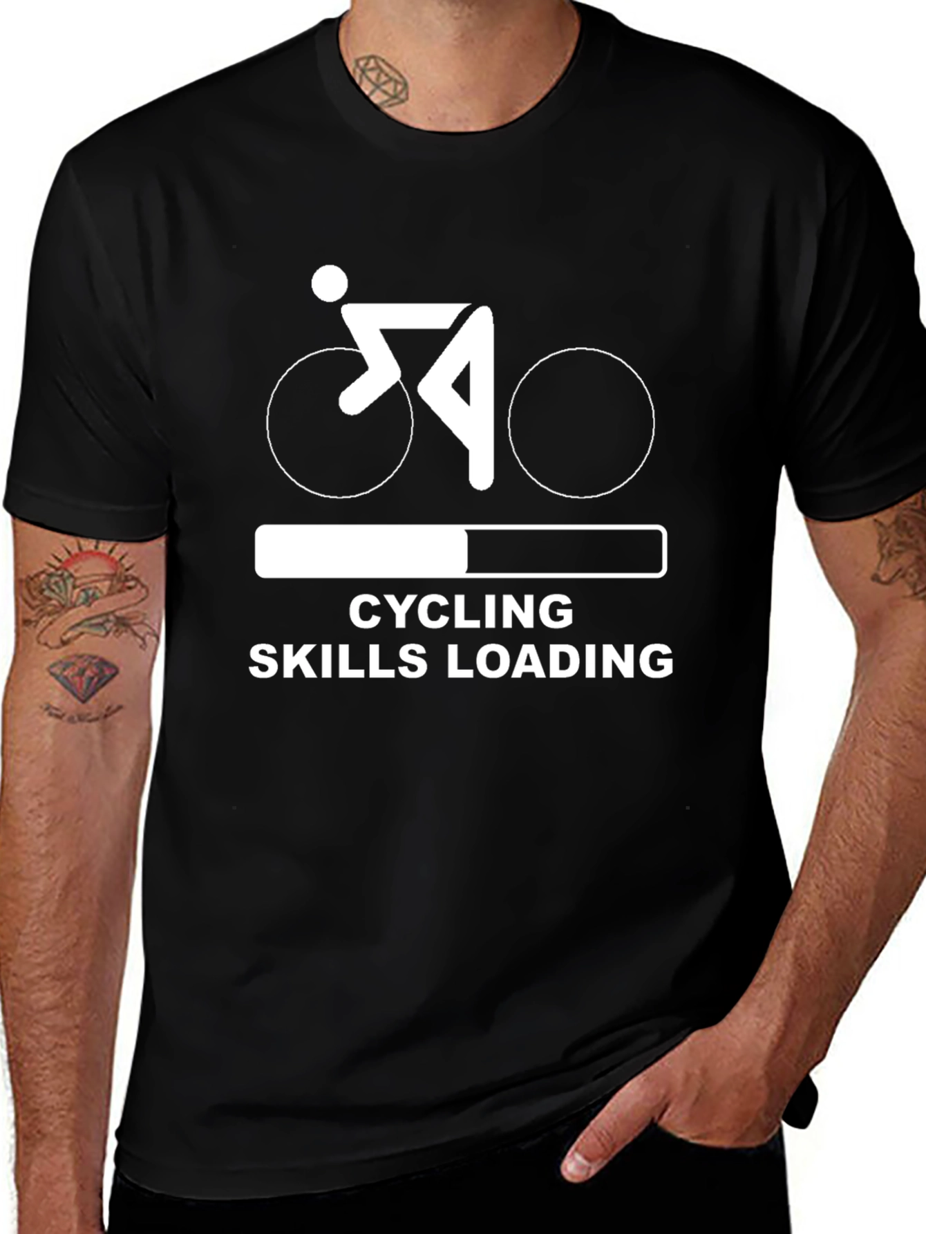 Variant 25 of Cycling Skills Loading T-Shirt