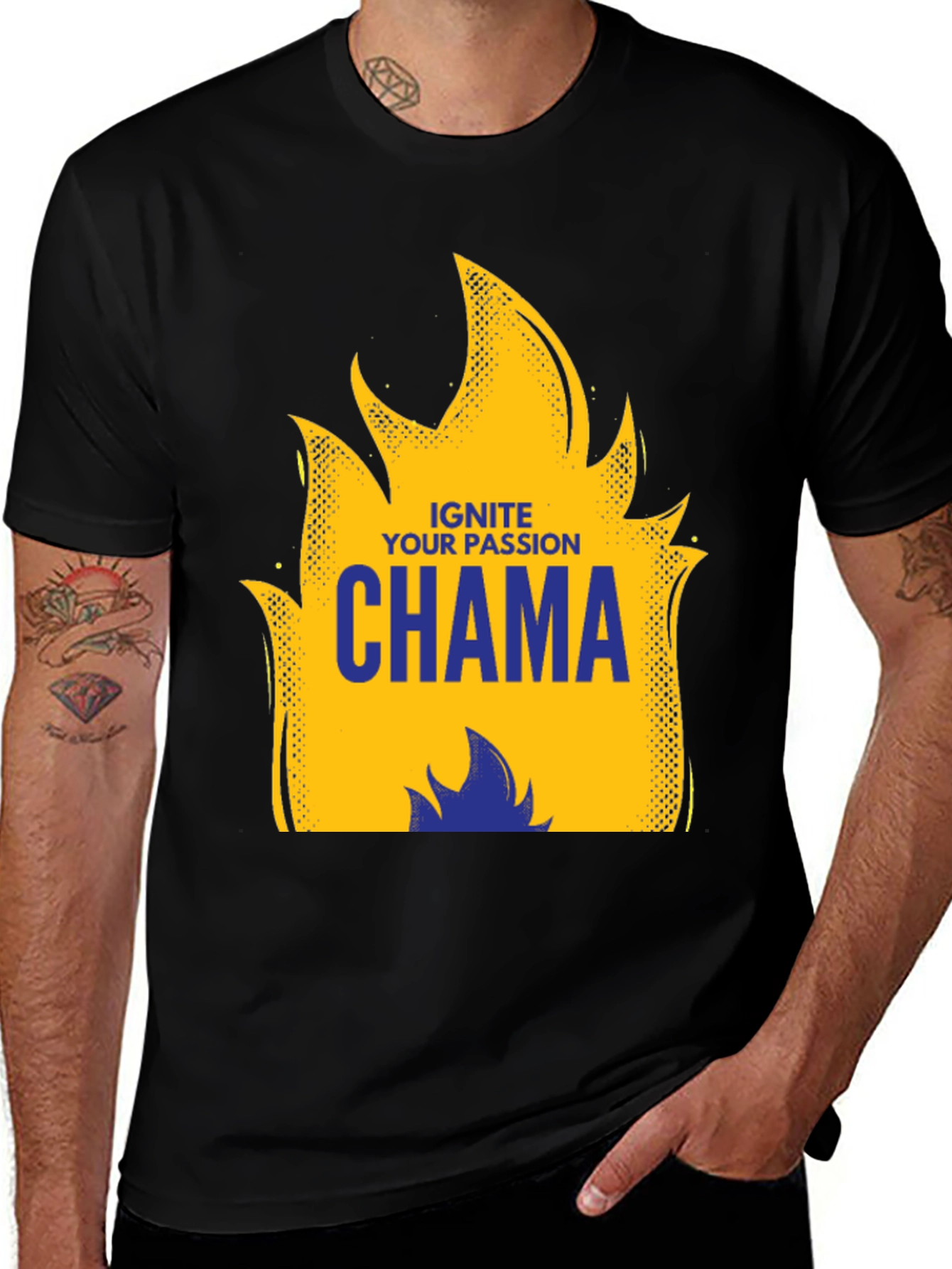 Variant 16 of Ignite Your Passion CHAMA Graphic T-Shirt